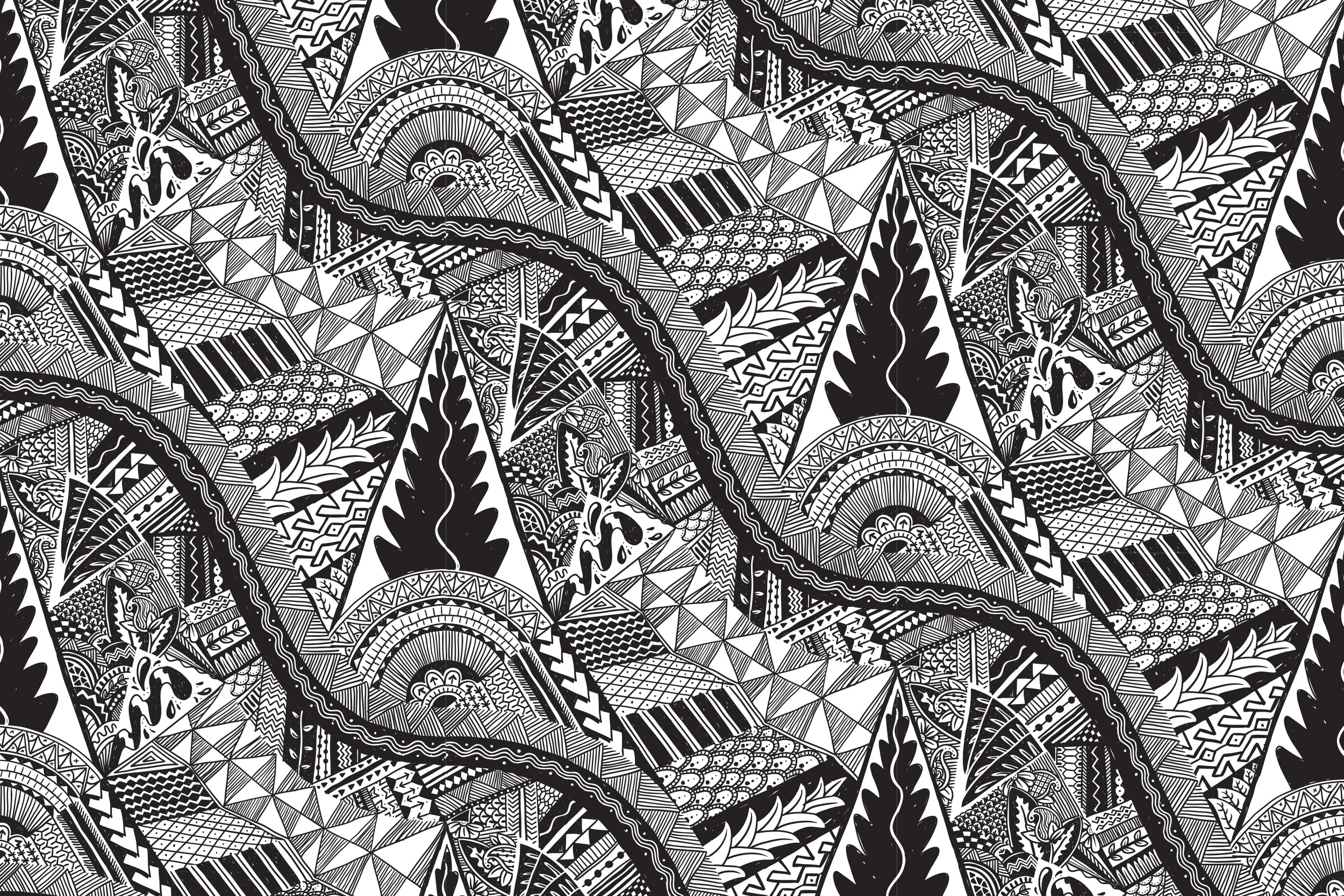  Wallpaper pattern made for Andrea Larsson 