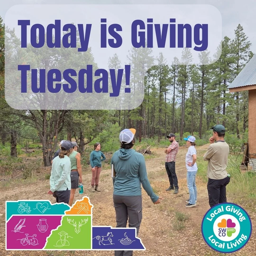Today is Giving Tuesday which means there is only one week left until Colorado Gives Day!

We are so grateful for your donations thus far. As a super small nonprofit, every dollar makes a difference in helping us do important work in our communities.
