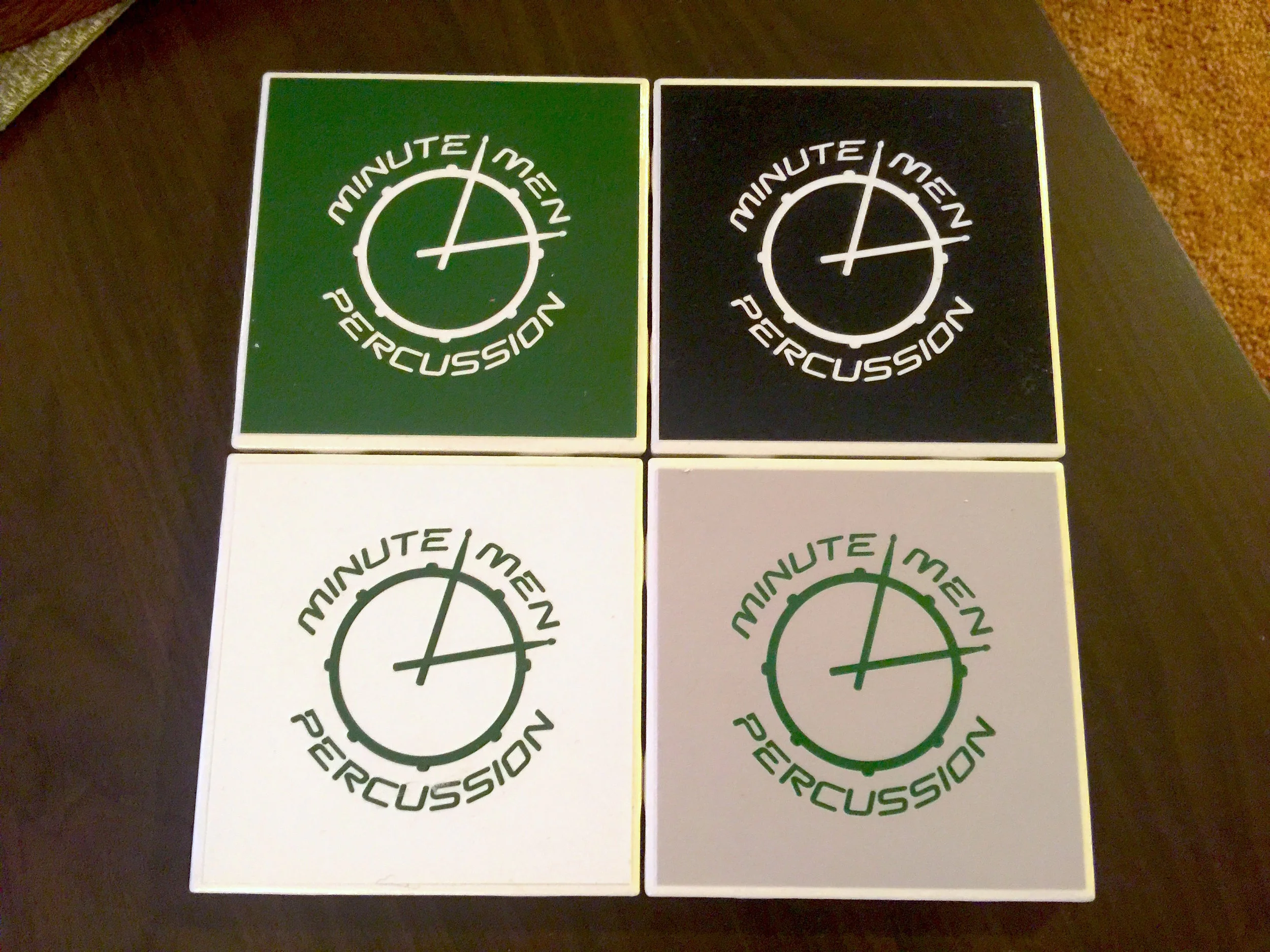 Official "after-practice-cold-and-frosty-beverage" coasters