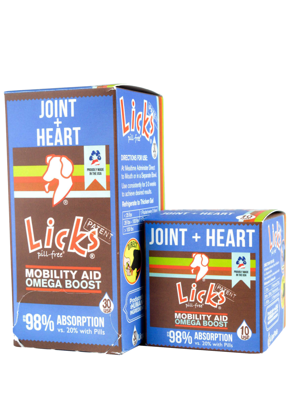 Dog Joint and Heart Support — LICKS Pill-Free Solutions