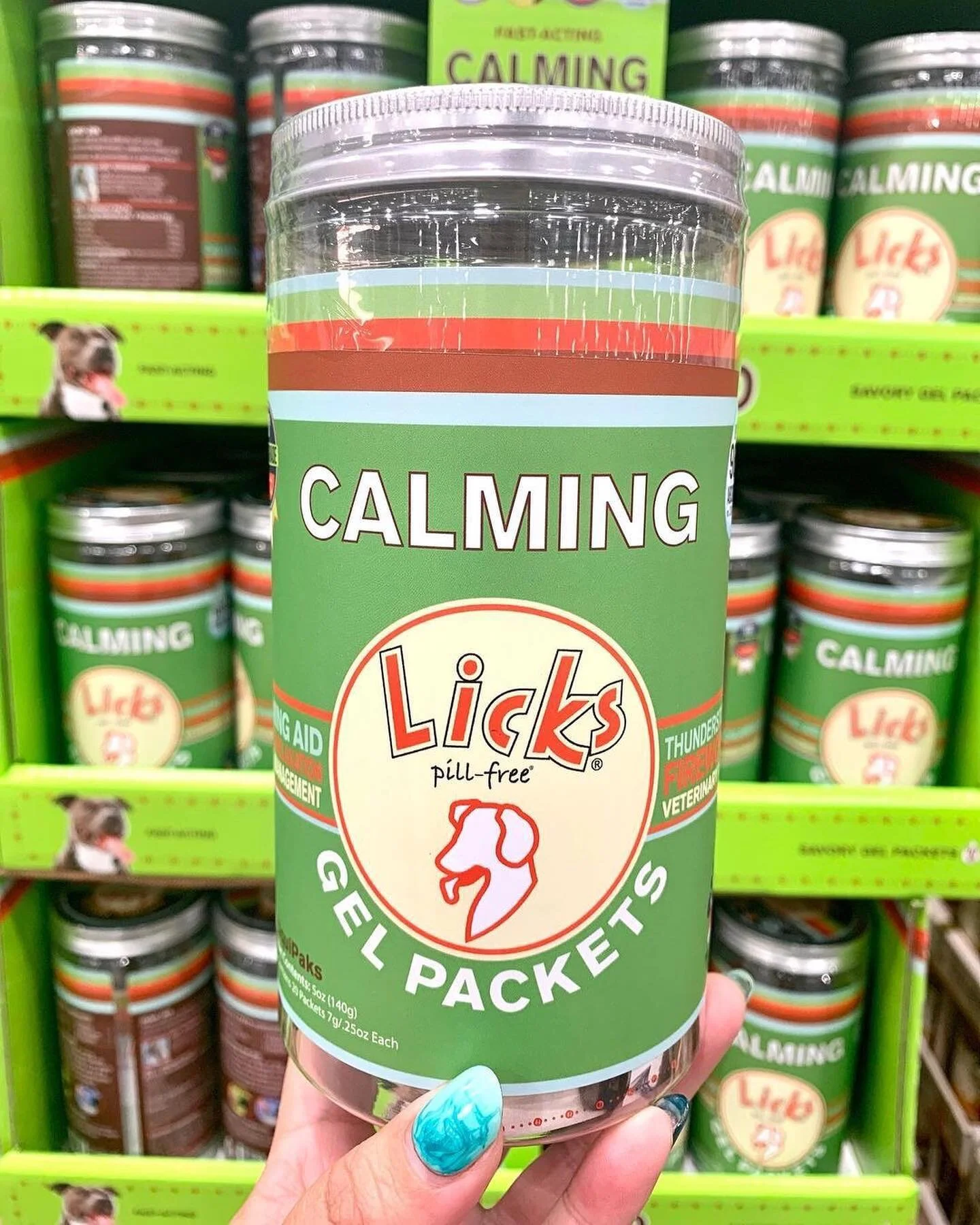 Licks Dog Zen Gel Packets — LICKS PillFree Solutions