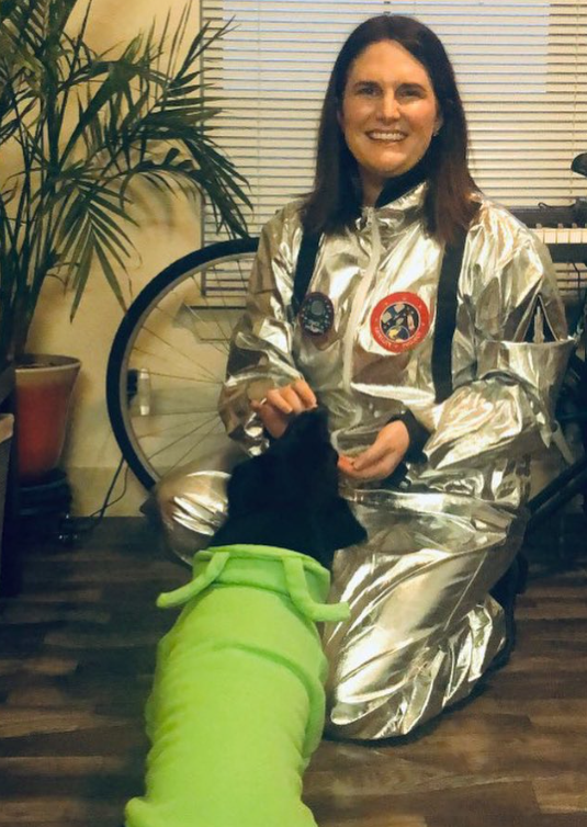 @abbeylynae - Alien and Astronaut