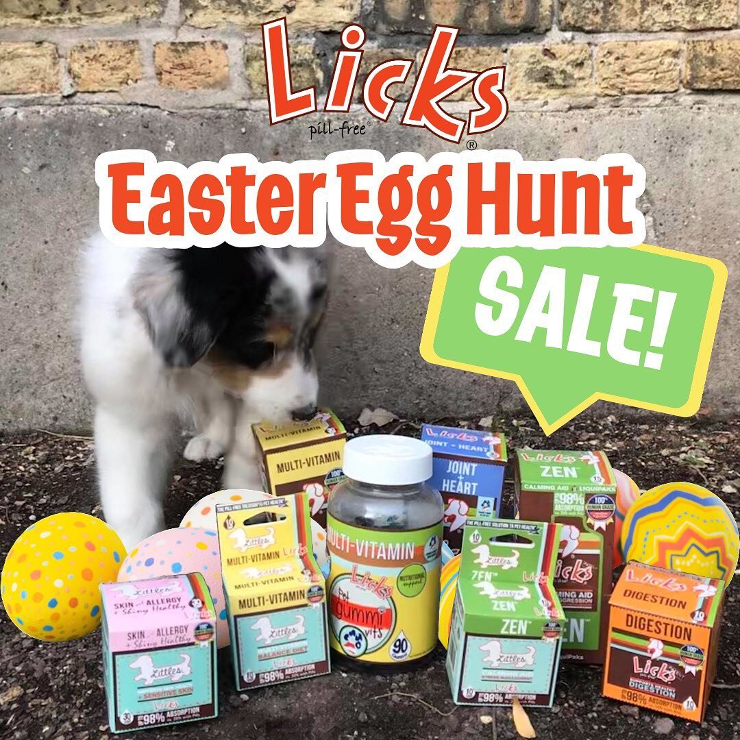 Happy Easter weekend! 🐣

LICKS Easter Egg Hunt is Here!
Enter the code &ldquo;EGGHUNT&rdquo; at checkout to see if your items qualify for a secret discount!