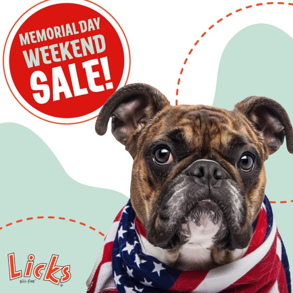 LICKS Memorial Day Weekend Sale is HERE! 
Save $15 on all orders over $50 with code:
MEMORIAL24