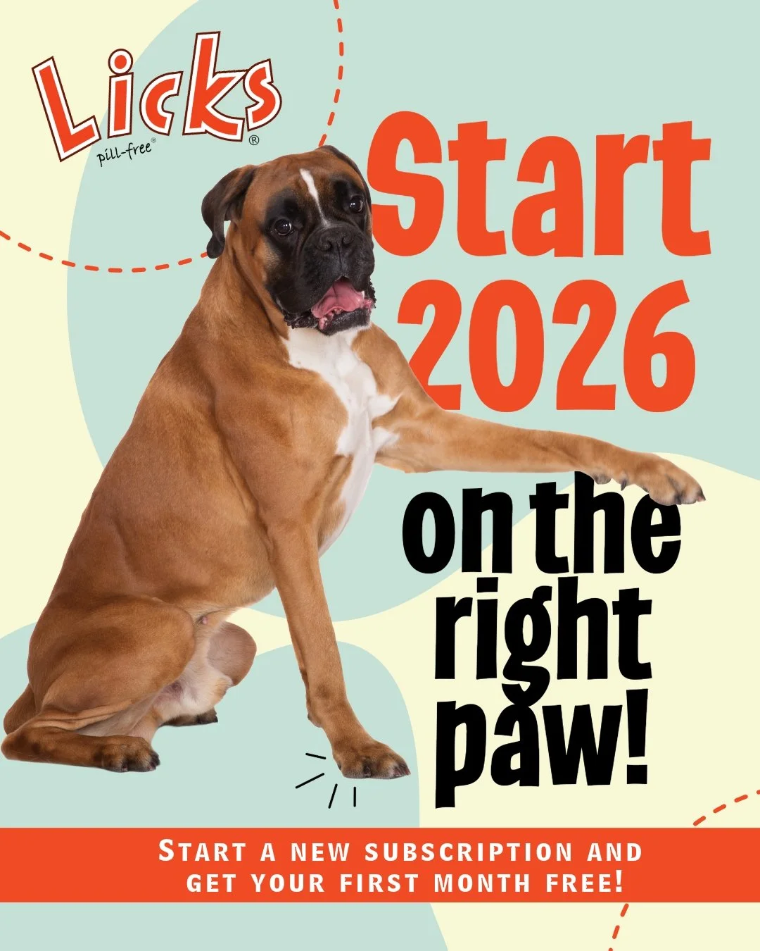 Start 2026 on the right paw! 🐾

Kick off the new year with hassle-free care for your furry friend. Subscribe to our 90-day auto-ship plan and enjoy your first month absolutely FREE! Better health, more tail wags, and zero stress&mdash;what&rsquo;s n