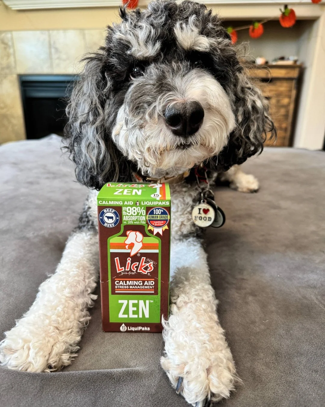 Calm starts here 🐾

Does your furry friend get anxious around house guests, fireworks, or during vet visits? Licks Pill-Free&rsquo;s ZEN Calming Formula is here to help! 🐶 Packed with 98% absorption, it offers natural, fast-acting support for your 