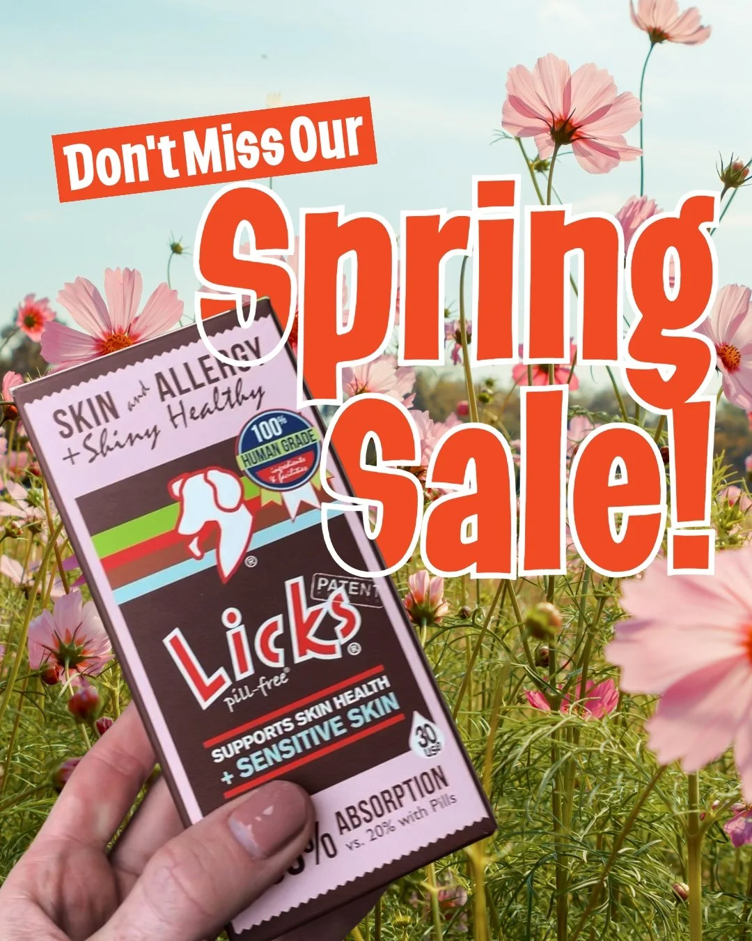 Last Day to save on Skin &amp; Allergy support for your pet! 🌸

Feel fresh and allergy-free this season! 🌼 Save 25% on all Skin &amp; Allergy products now through 4/19.

Don't miss this blooming opportunity to care for your pets. 🌟 Stock up today 