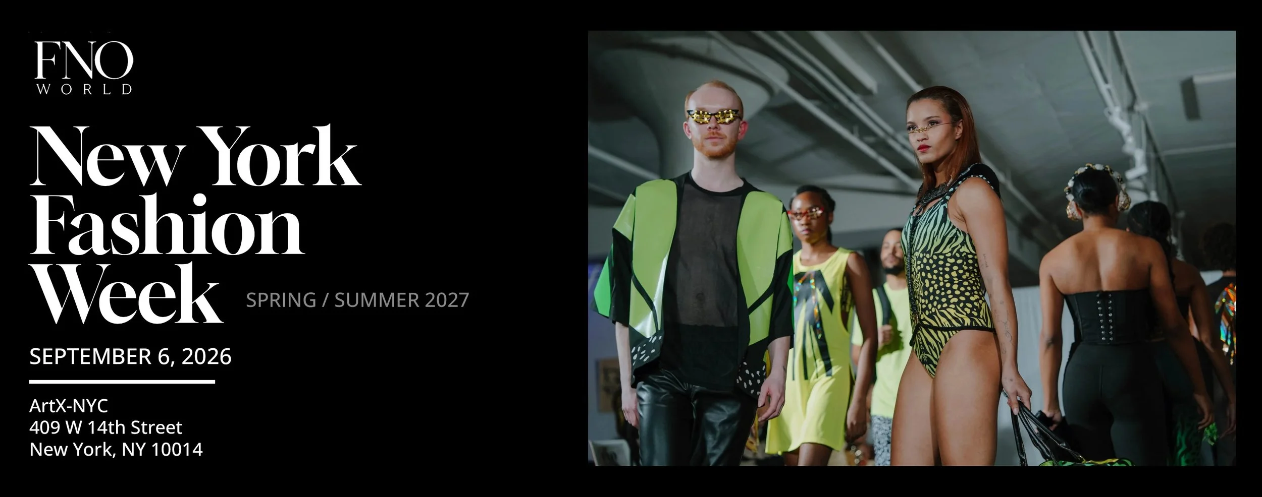 New York Fashion Week SS27 | FNO World Runway Experience