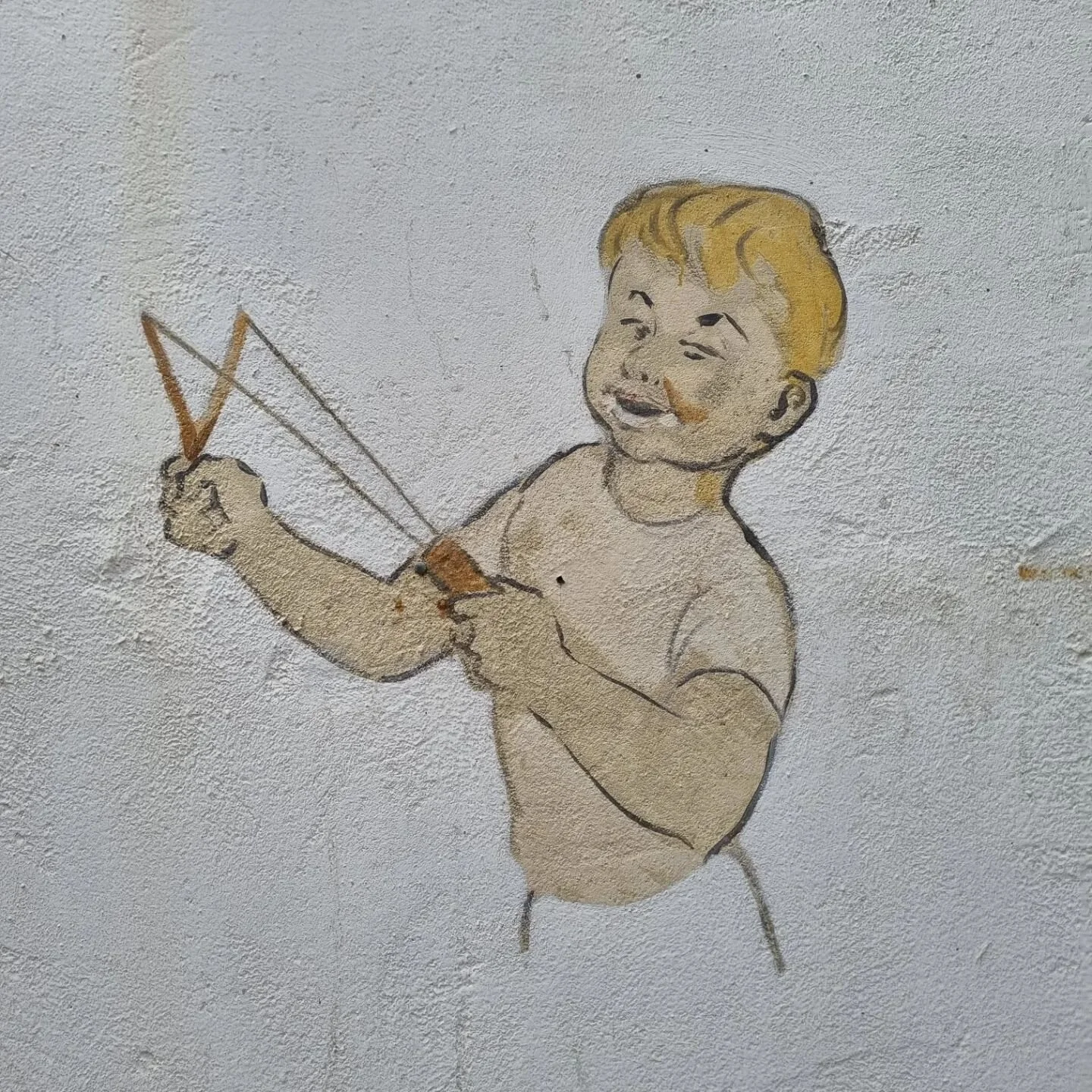 Wall murals left behind in an abandoned gun club building. #notresspassing