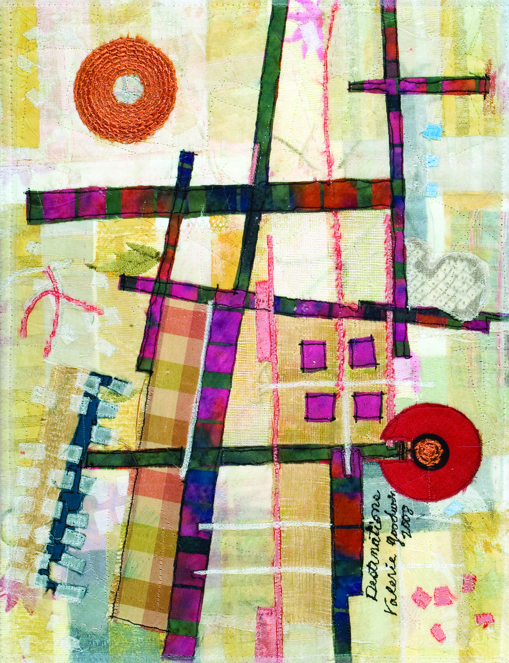 Destinations -- 12.5" x 9" -- 2008 -- Private Collection of Mary McBride