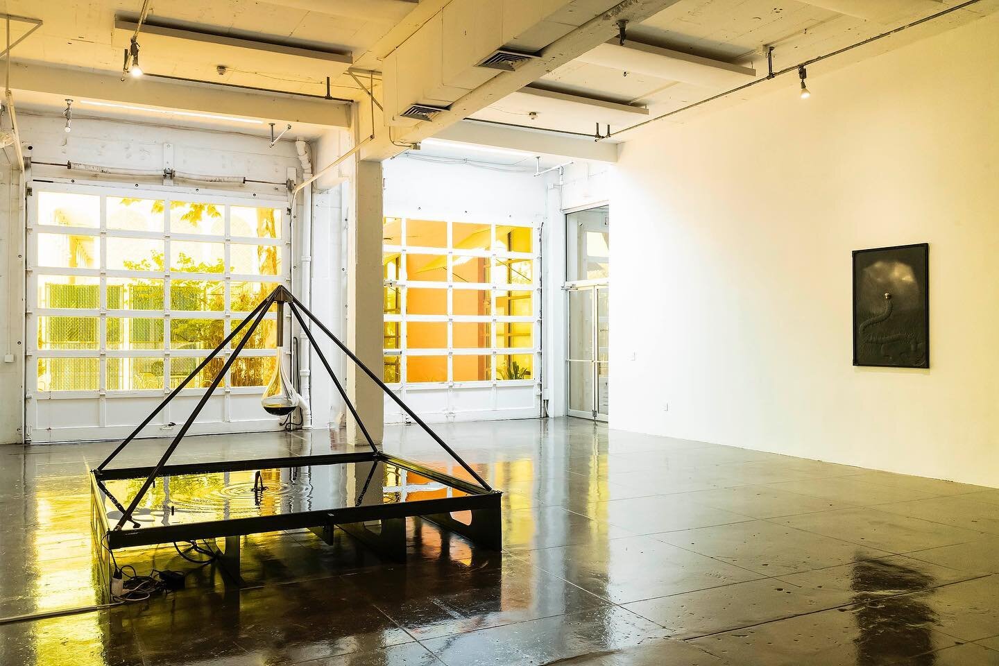 ❤️&zwj;🔥 The install @artpace 🕳️ special post for full moon 🌕 

&ldquo;In At the End of Everything, Liu reimagines her childhood memory on a grand scale. Preserving the pyramid form, she replicates the outline of the souvenir as a large metal stru