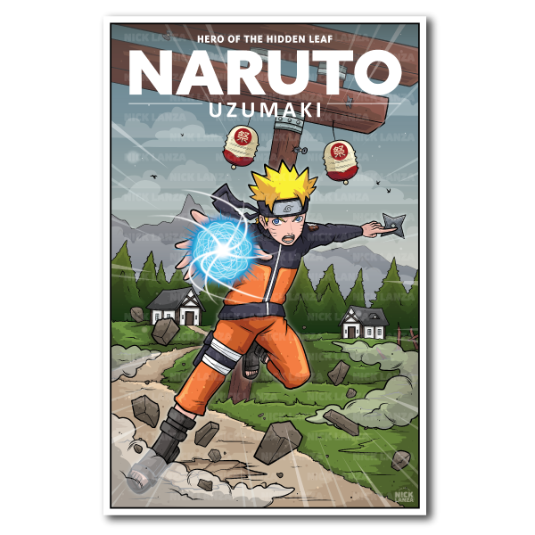 KAKASHI 自主制作 1st CD 『ドラマチック』 Hero of the Hidden Leaf — The Art of Nick Lanza