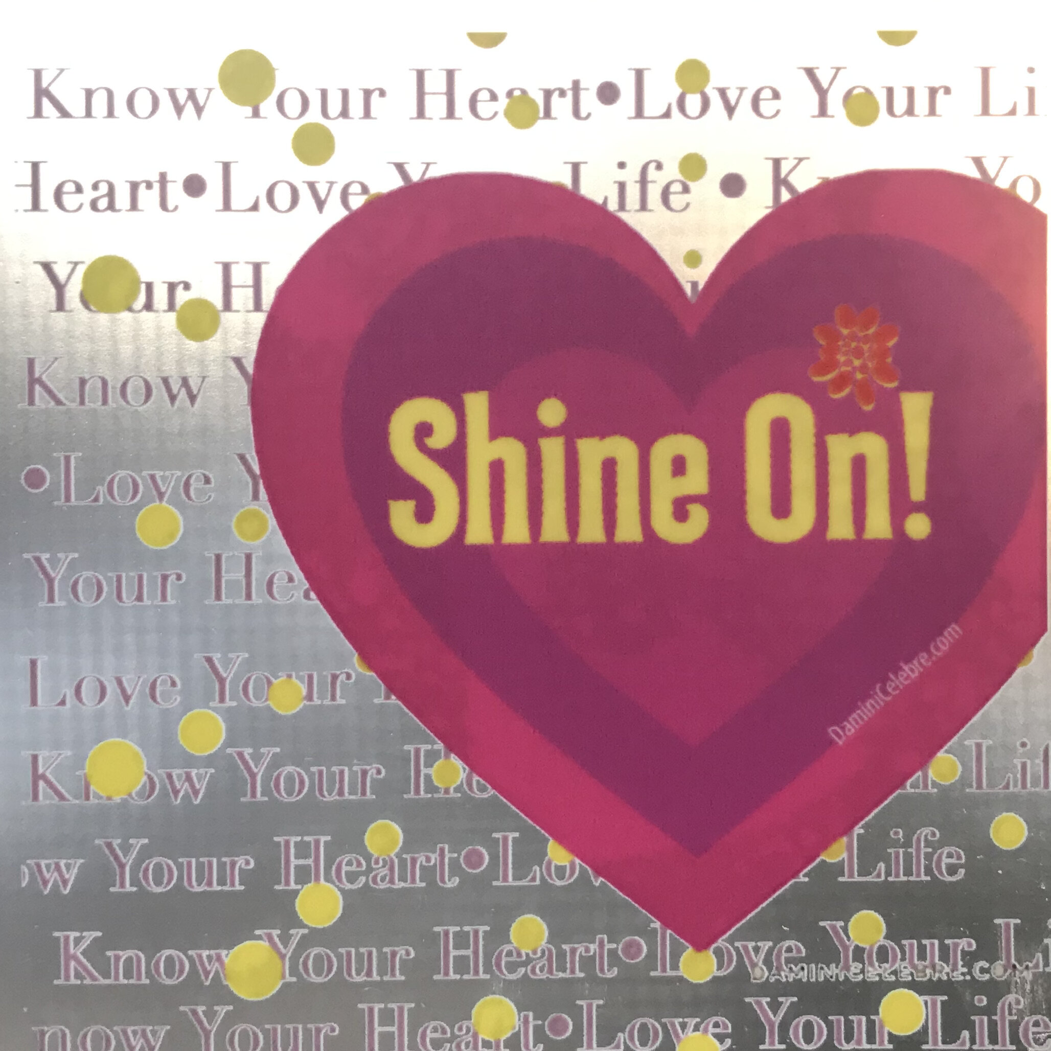 Shine On!- static sticker