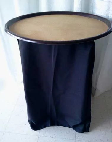 Waiter Tray Stand w/ Black Cover $12.00