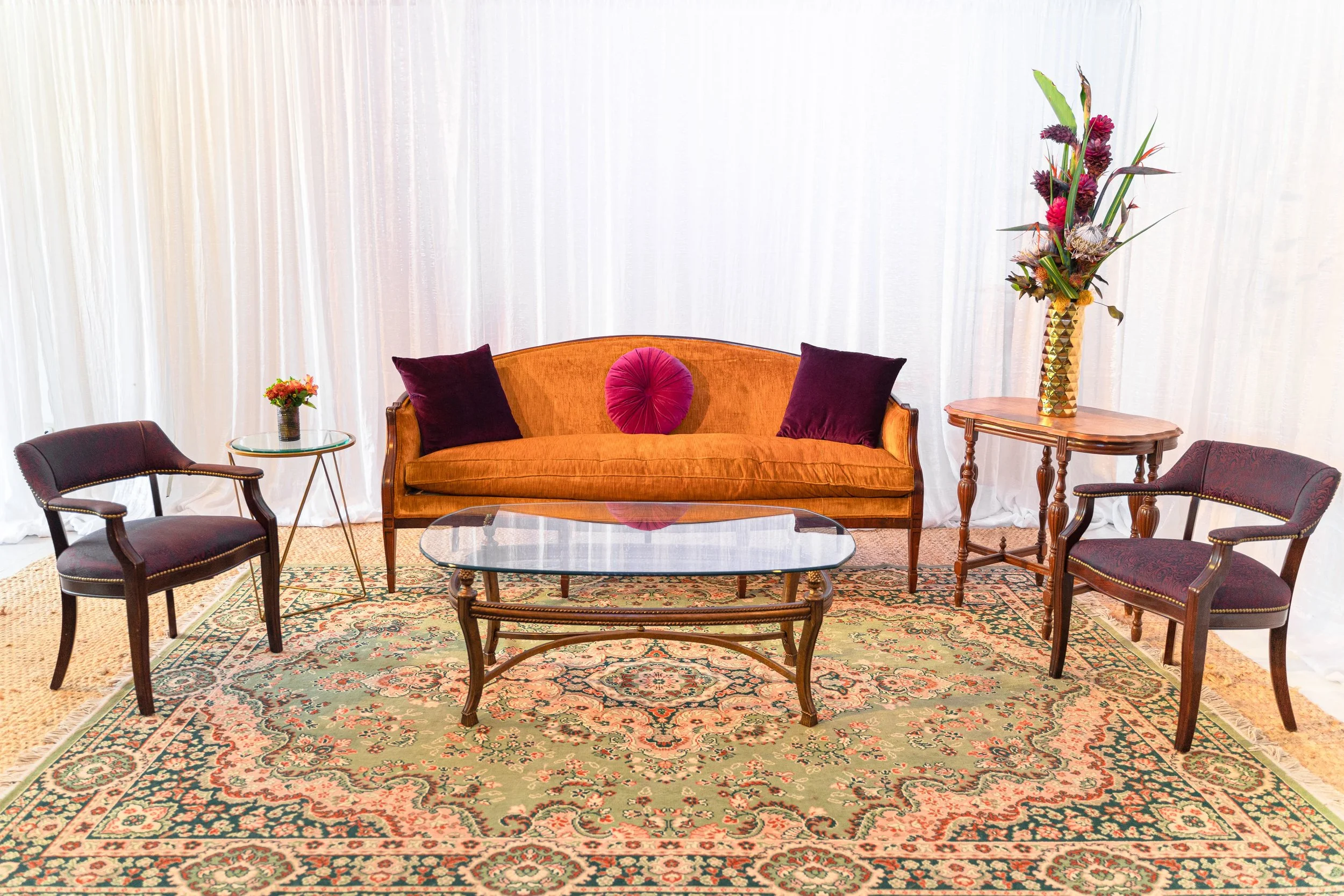 Austin Chair And Table Rental Vintage Furniture Sets