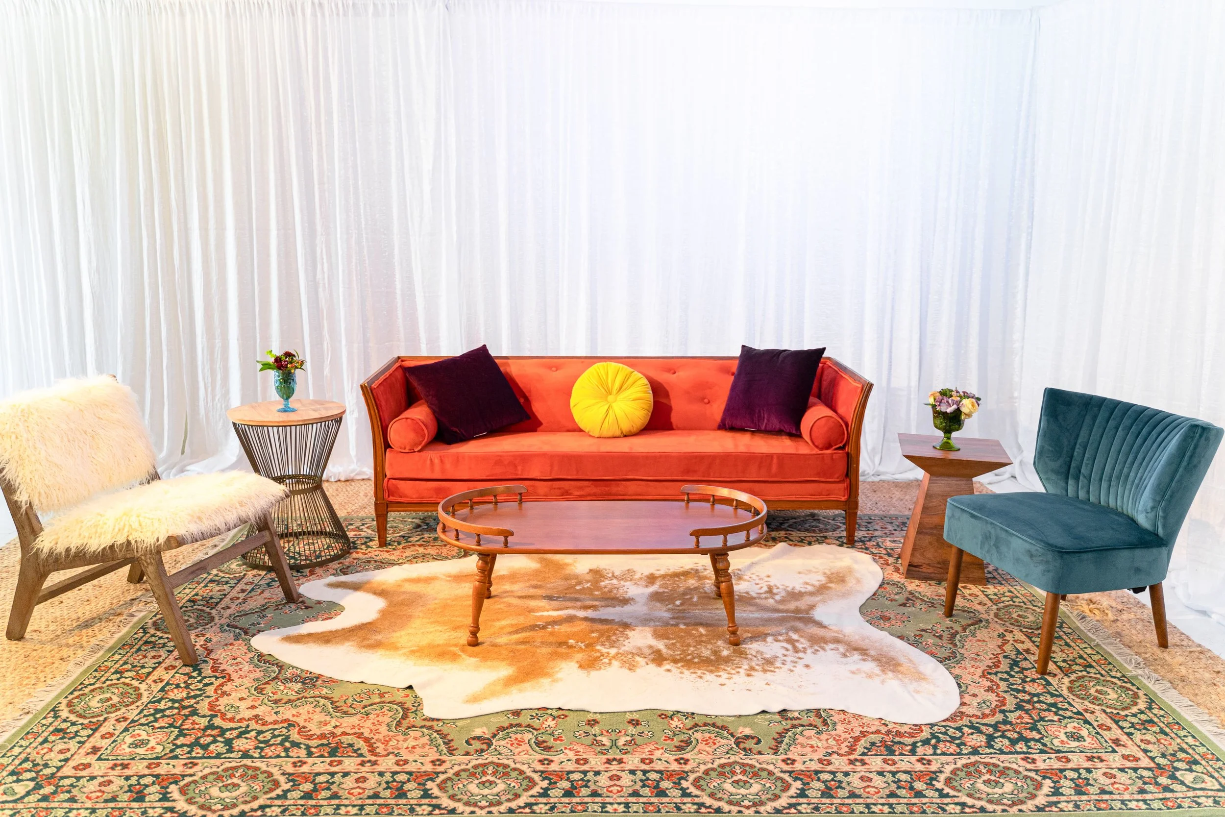 Austin Chair And Table Rental Vintage Furniture Sets