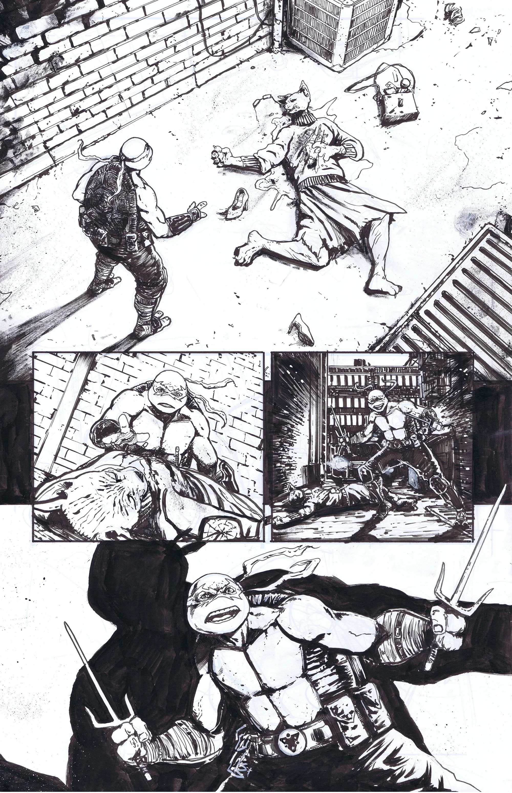 Tmnt Comic Pattern Tmnt Comic Sketches