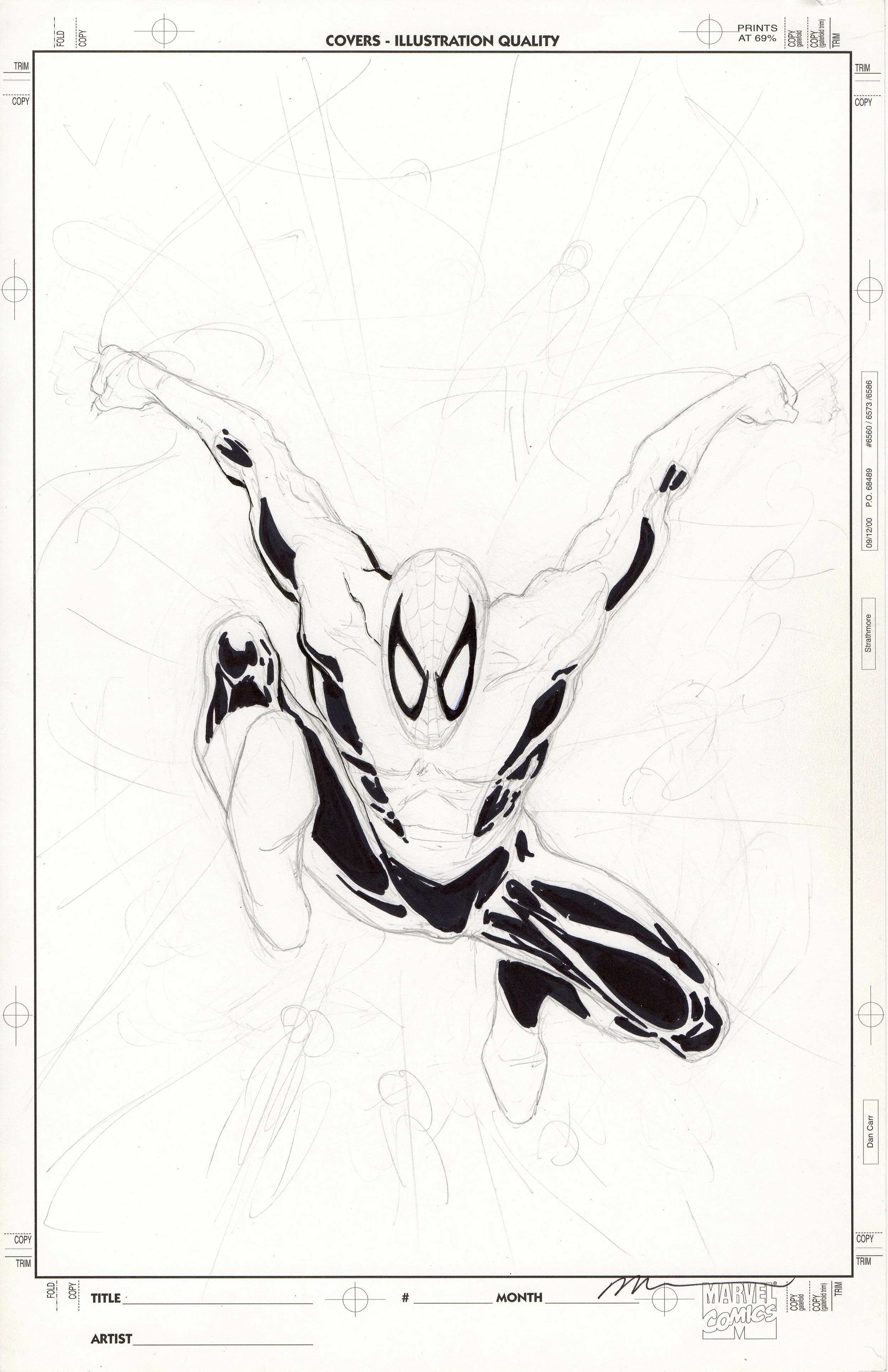 Phil Jimenez - Amazing Spider-Man #552 Cover Prelim.jpg