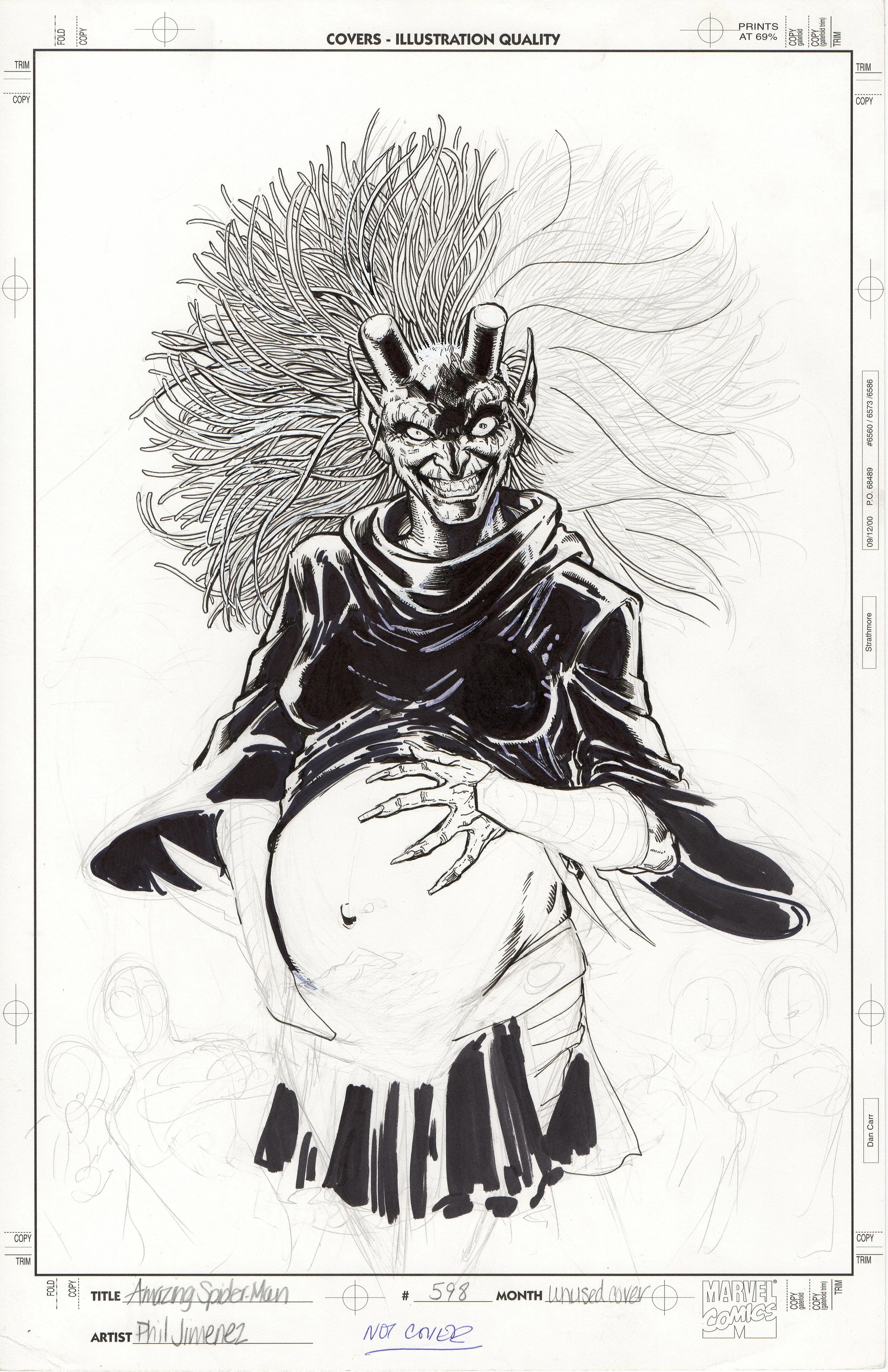 Phil Jimenez - Amazing Spider-Man #598 Unused Cover.jpg