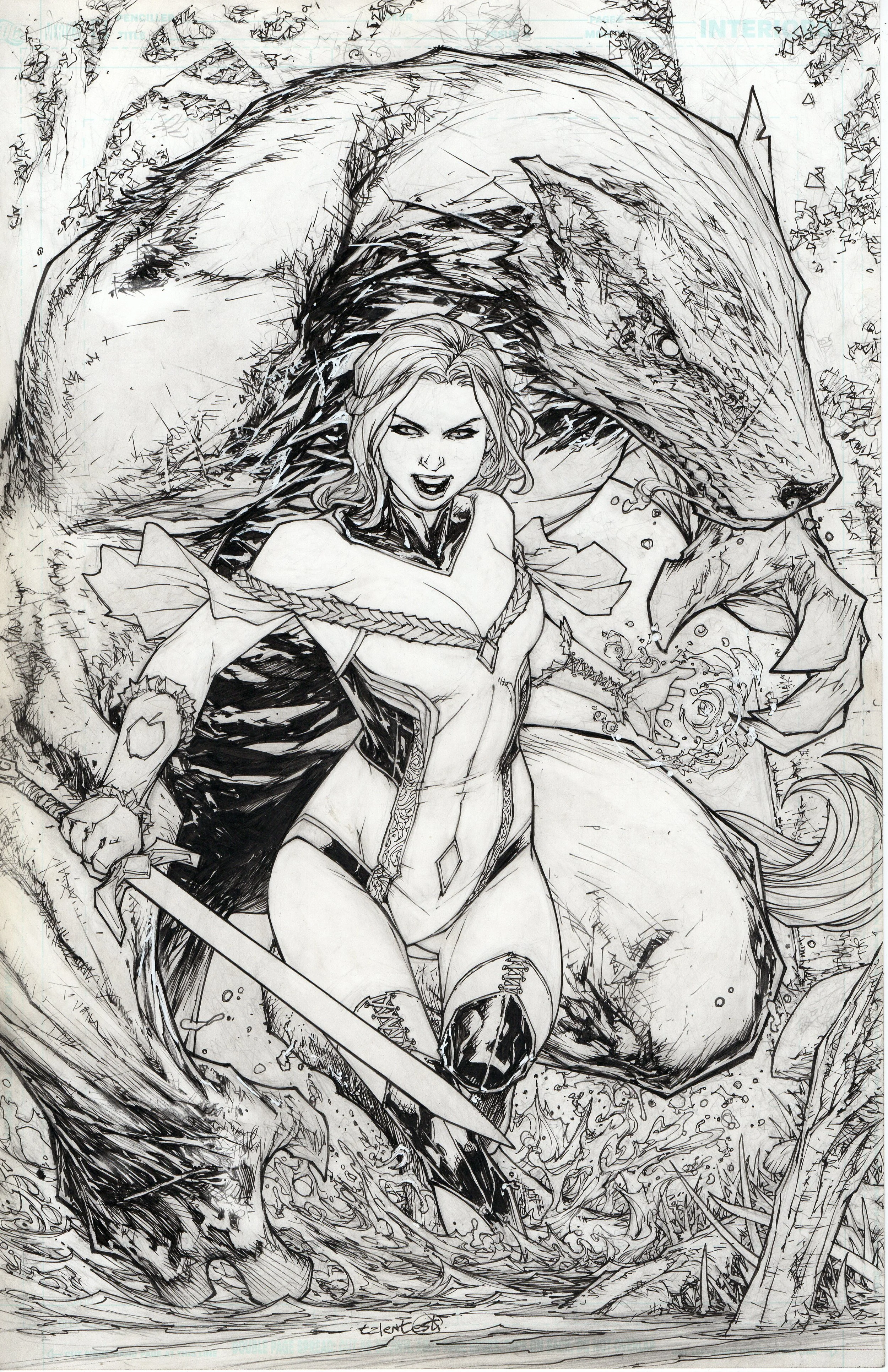 Talent Caldwell - Grimm Fairy Tales Vol. 2 #1D Cover.jpg