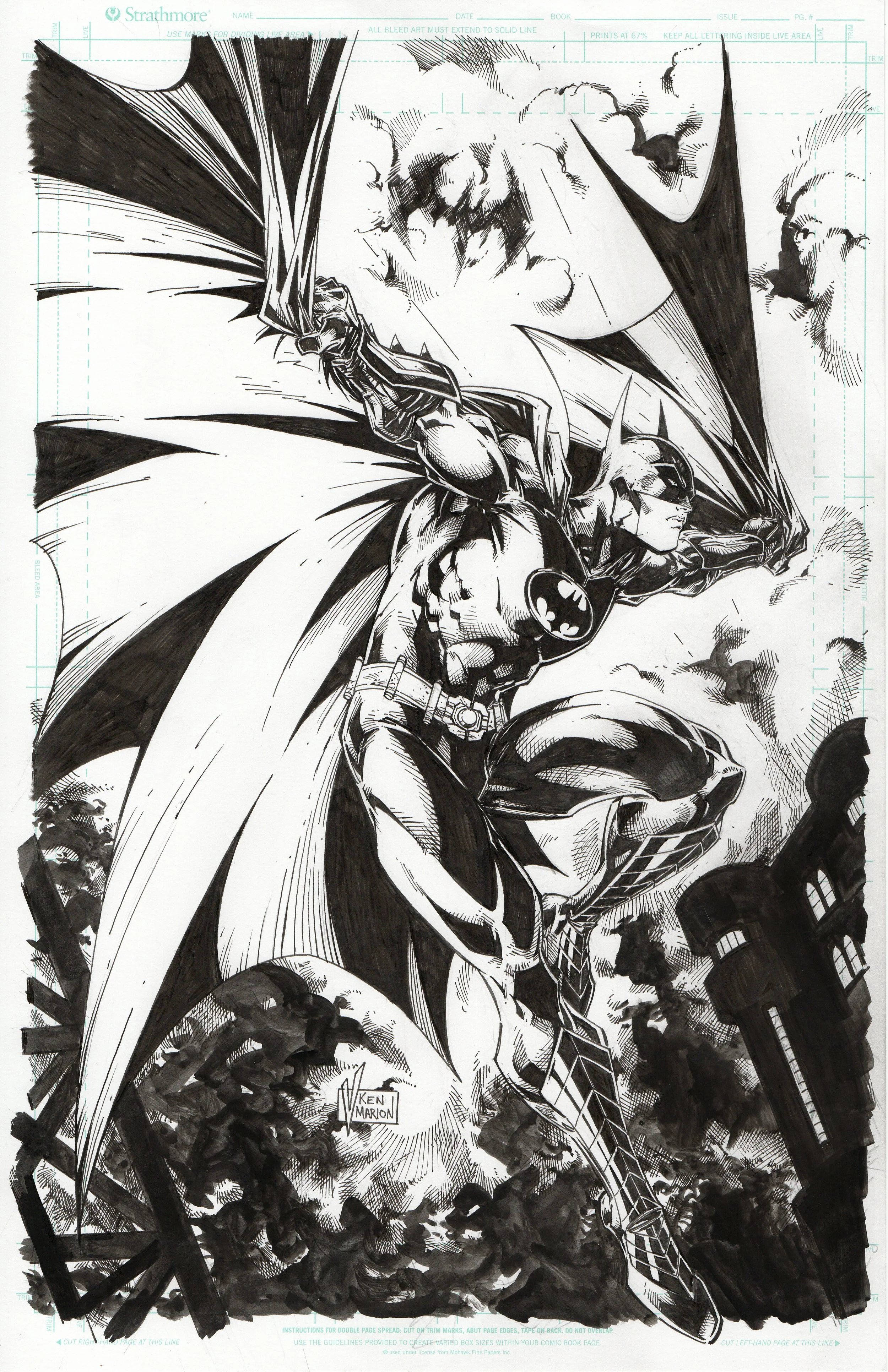 V Ken Marion - Batman _89 (Michael Keaton) Pin-Up.jpg