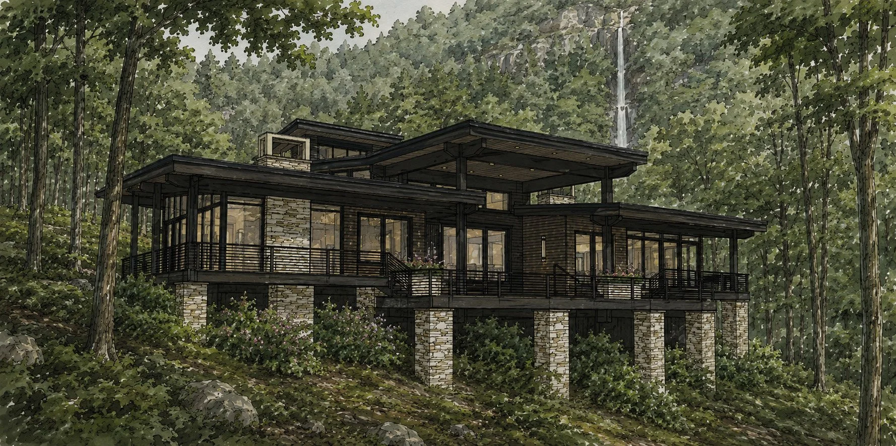 Bandari rendering waterfall.jpg