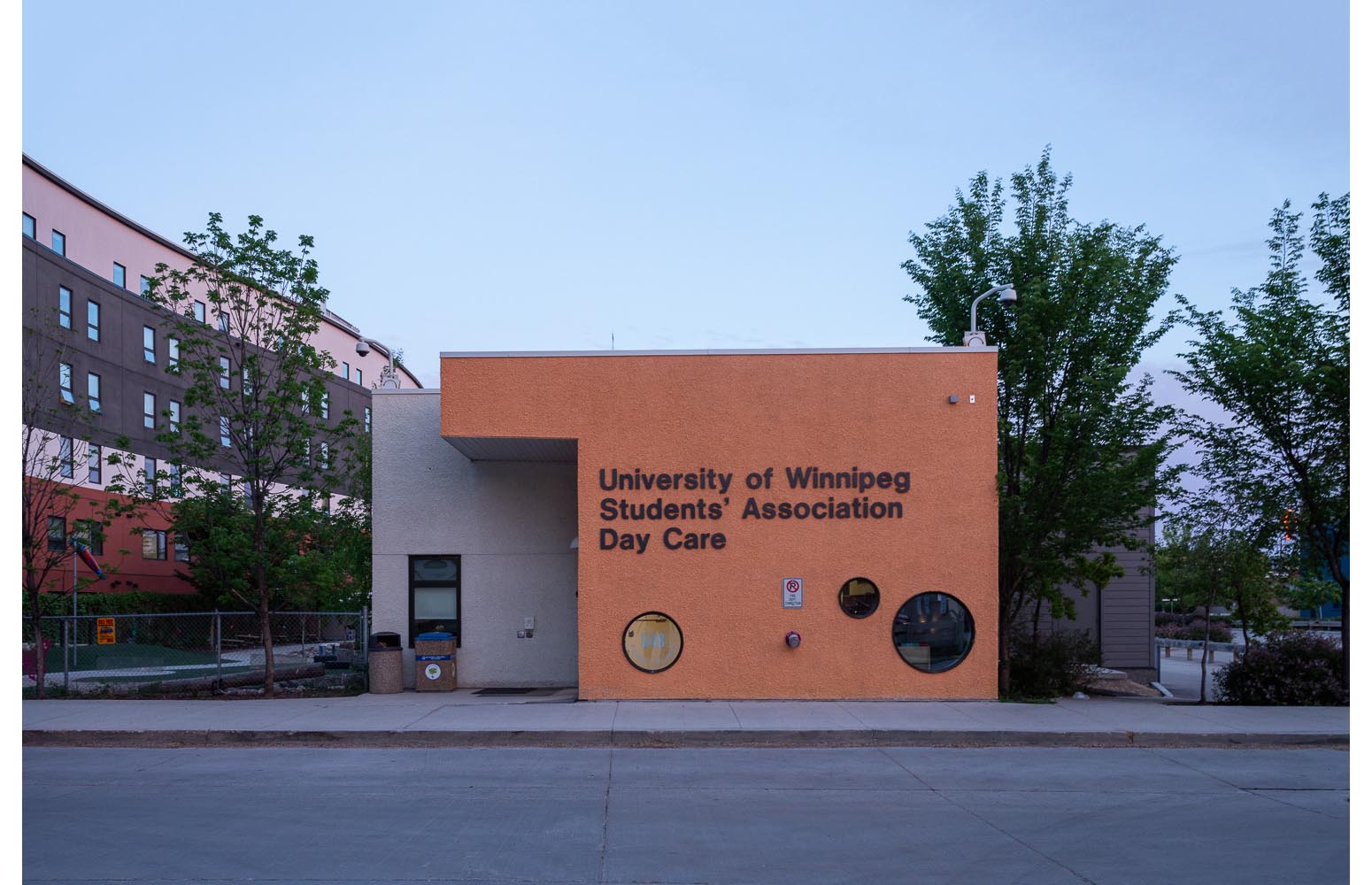  UWSA Daycare, exterior photo of building / Photo:  Lindsay Reid  