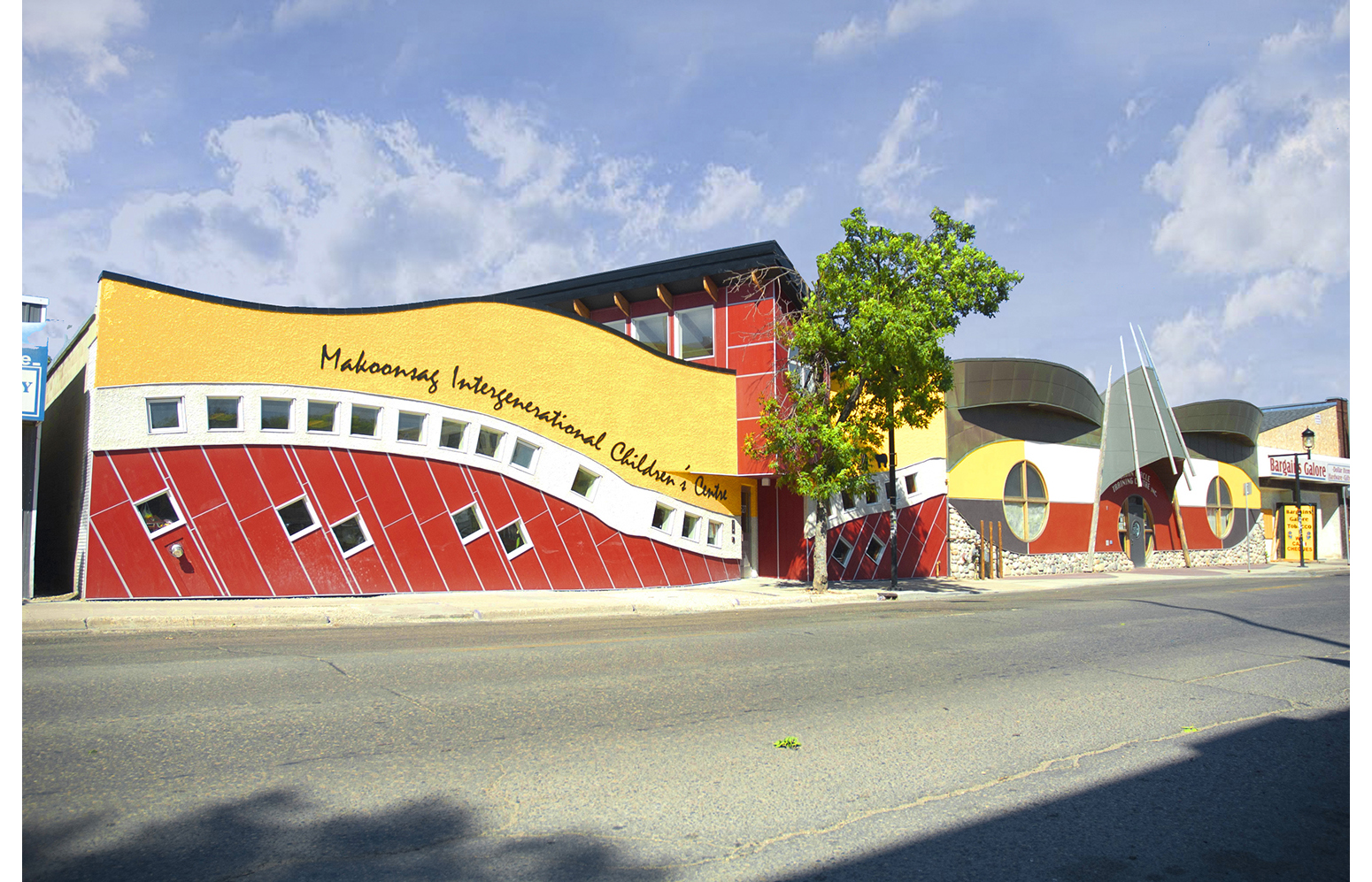  Makoonsag Daycare, exterior photo of building / Photo: Derrick Finch 