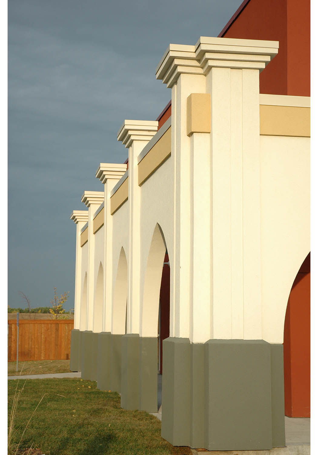  Punjab Cultural Centre, exterior detail photo of building / Photo: Derrick Finch 