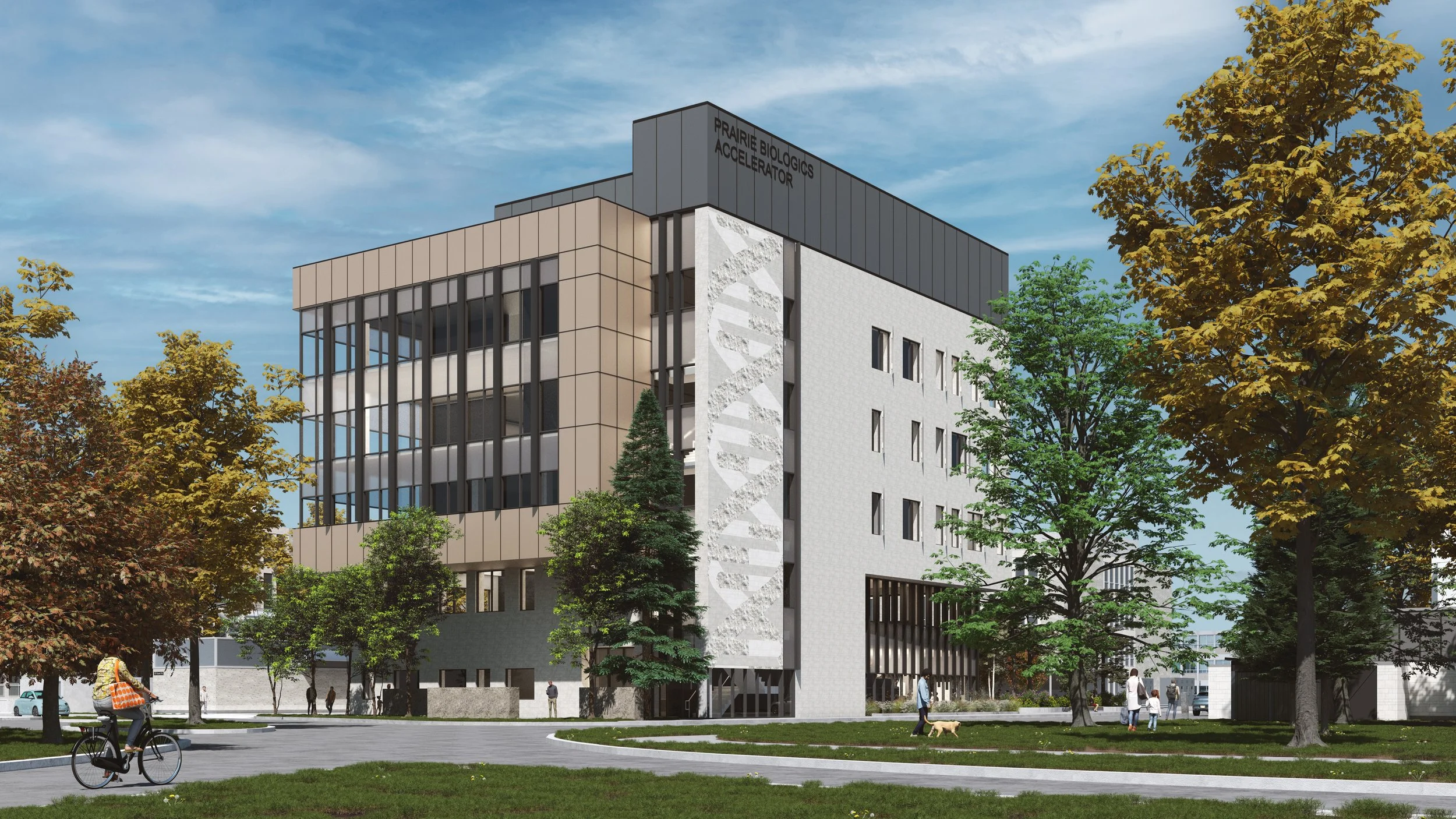 Prairie Biologics Accelerator Building construction underway!
