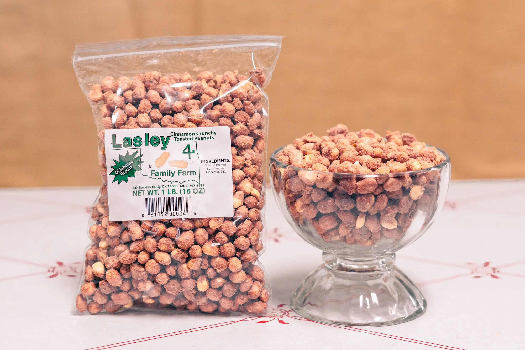 Cinnamon Crunchy Peanuts