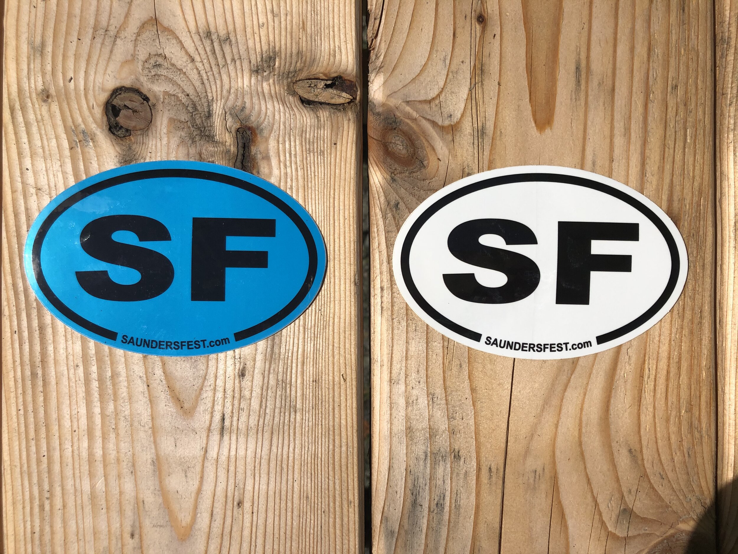 SAUNDERSFEST Stickers
