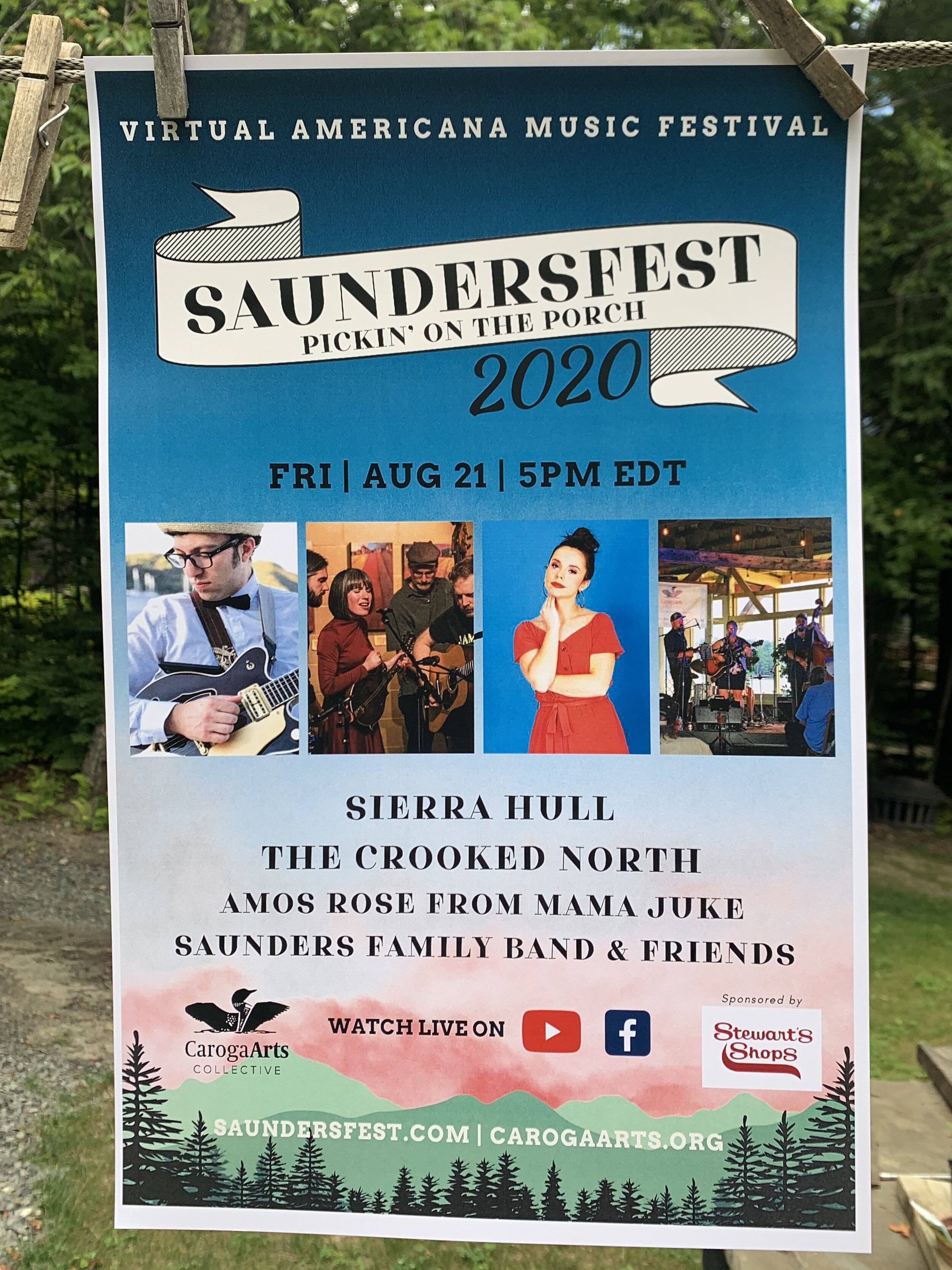 SAUNDERSFEST 2020 Poster
