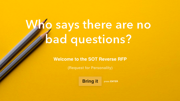 We’ve got some free advice for you .