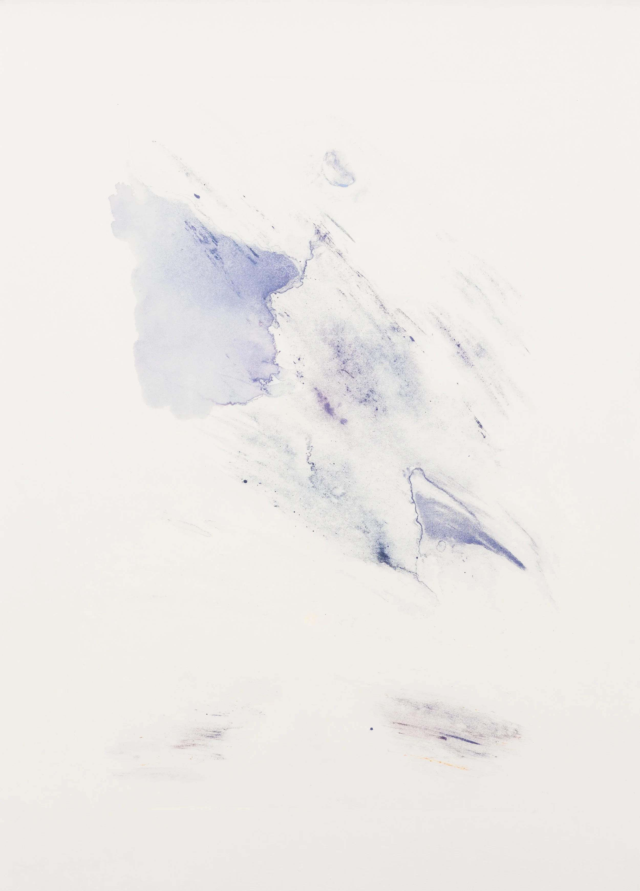   Oscuridad 5  20x 26 in Silk Aquatint Monoprint 2019 