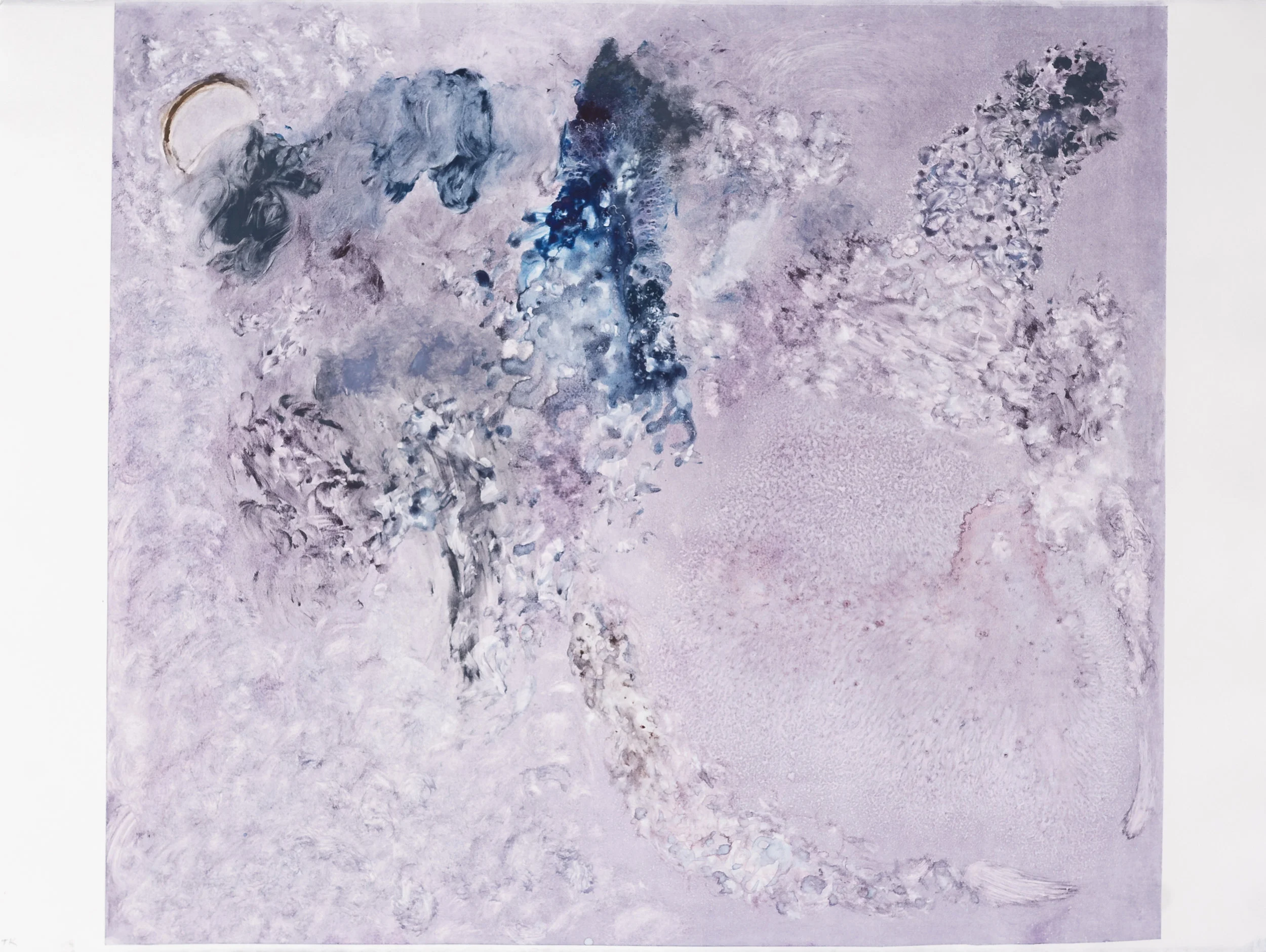   Gatewa y 22 X 30in Monoprint 2019 