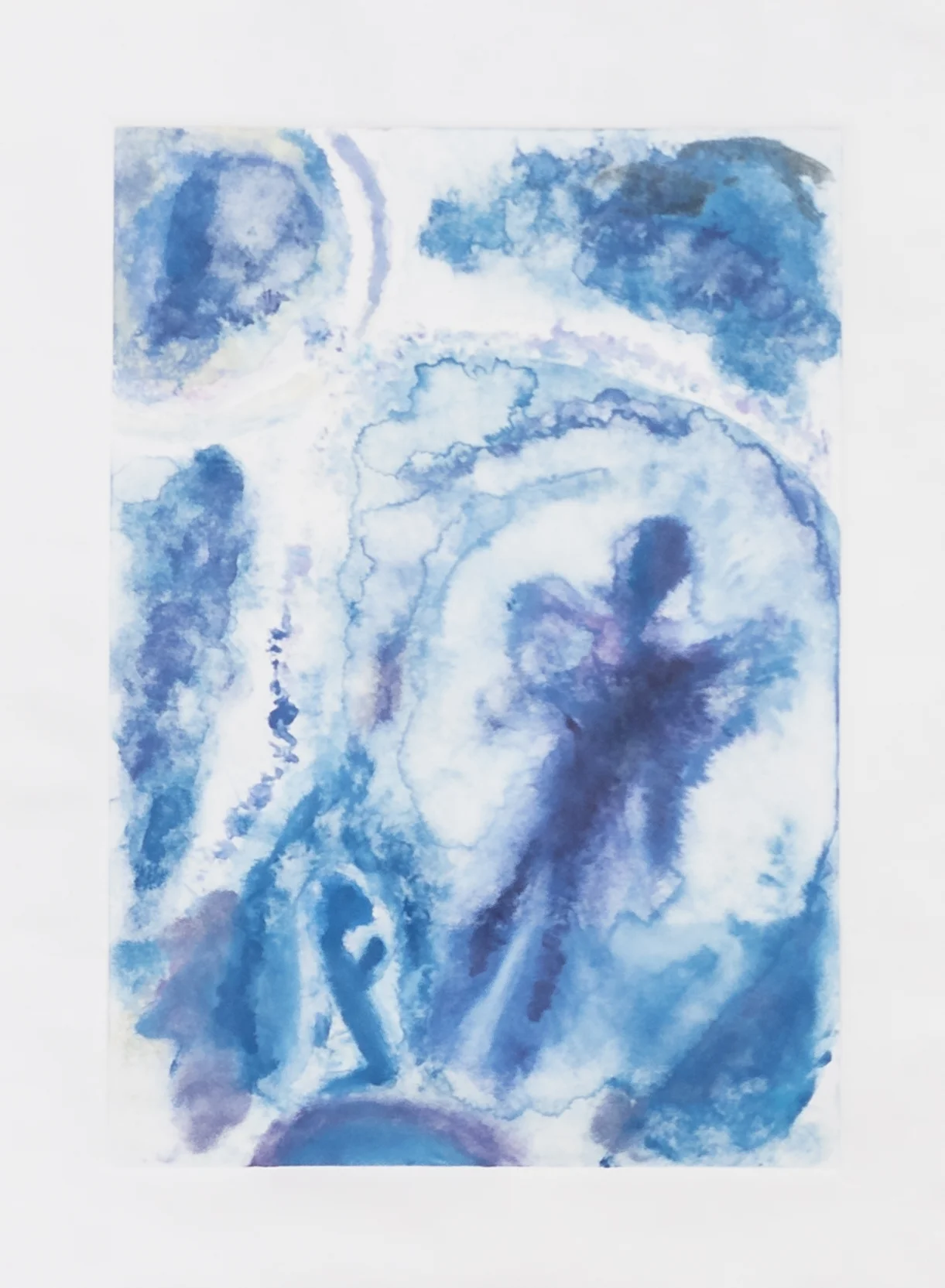  Rebirth  22 X 30in Silks Aquatint monoprint 2019 