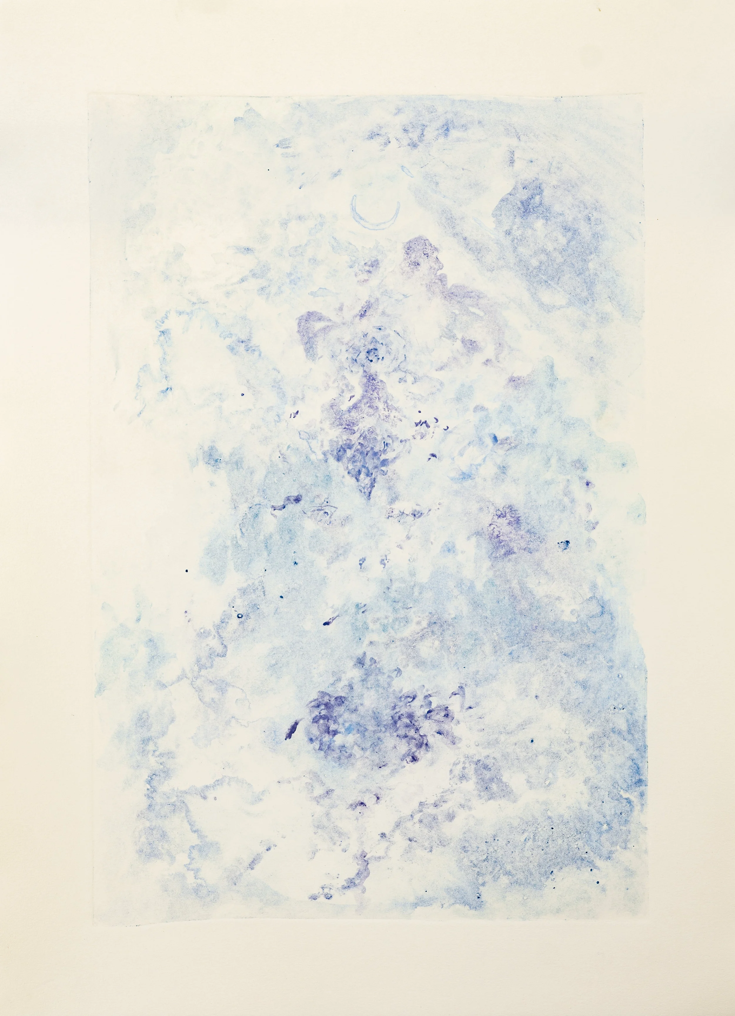   Illumination 2  20 X 26in Silk Aquatint monoprint 2019 