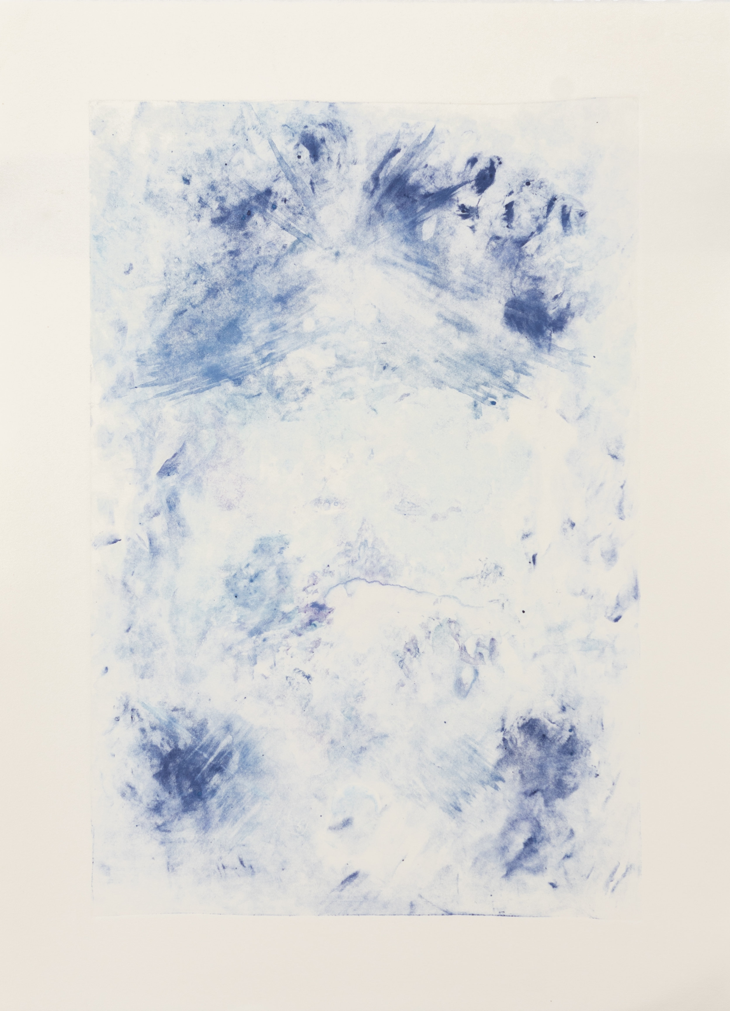   Illumination 3  20 X 26in Silk Aquatint monoprint 2019 