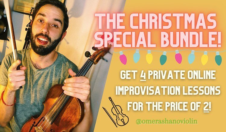 How can this year be more groovy?🎻

1. If you gain control over your bow's articulation
2. If you understand functional harmony
3. If you learn how to recognize chords and chord progressions by ear
4. If you master chord shapes on your violin/viola/