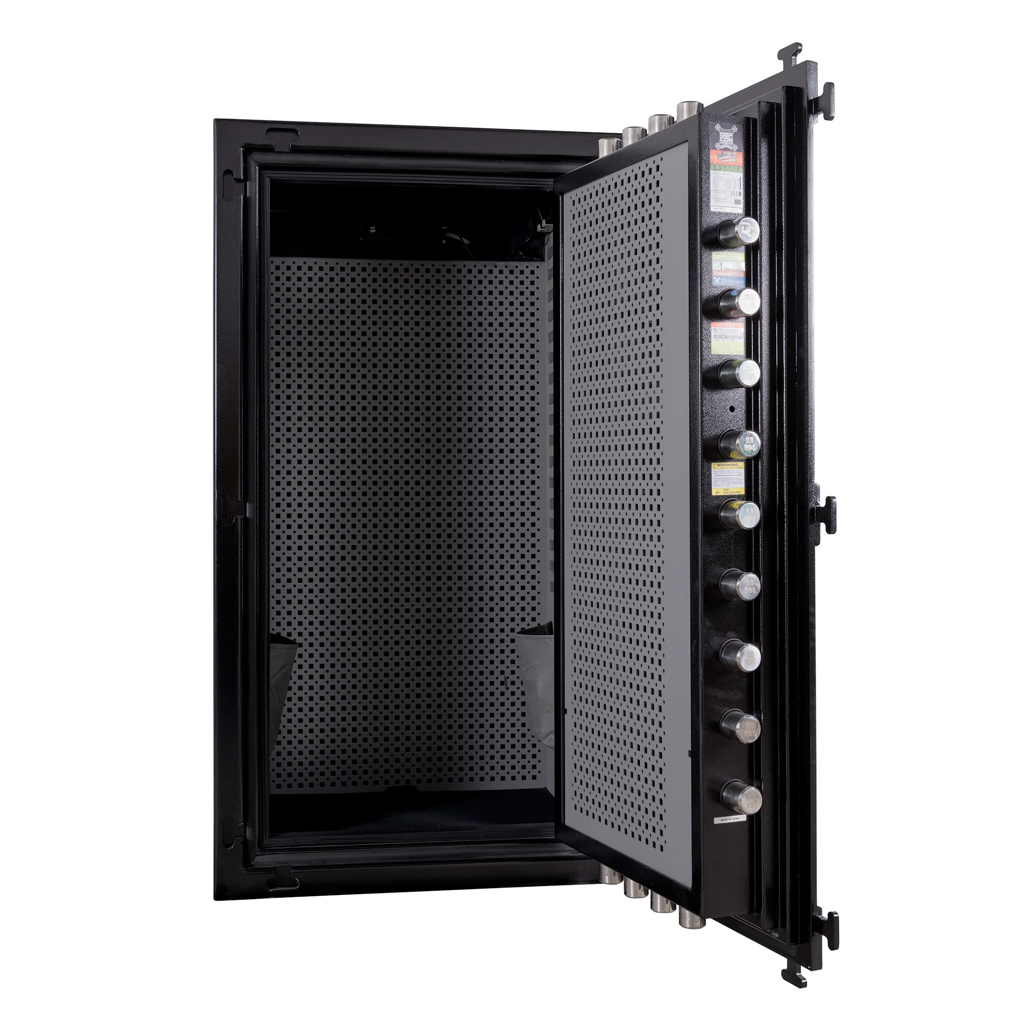 DEFCON 1 Texture Black - Hard Steel Plate Door