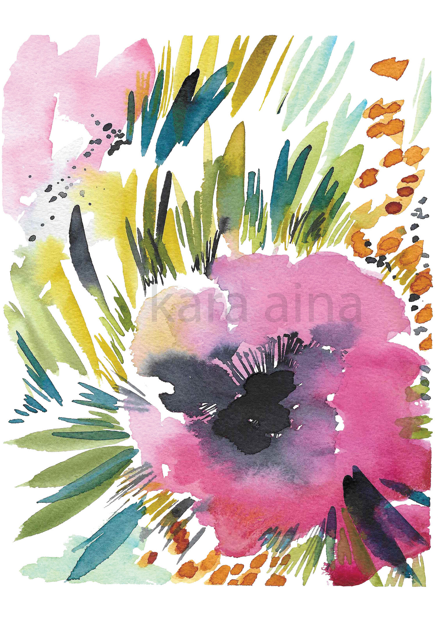 Magenta Bloom Fine Art Print