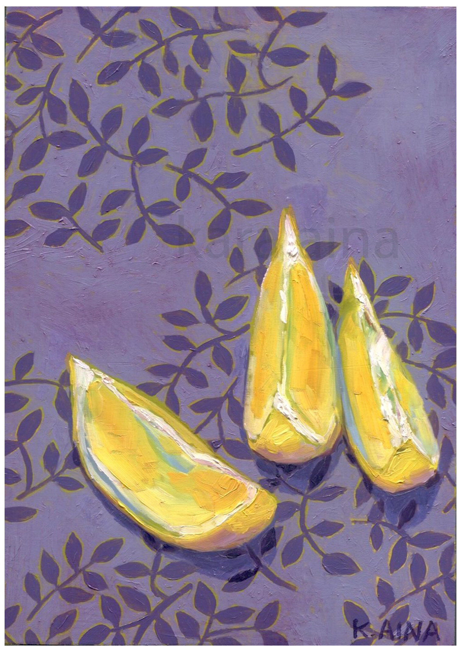 Lemon Slices Fine Art Print