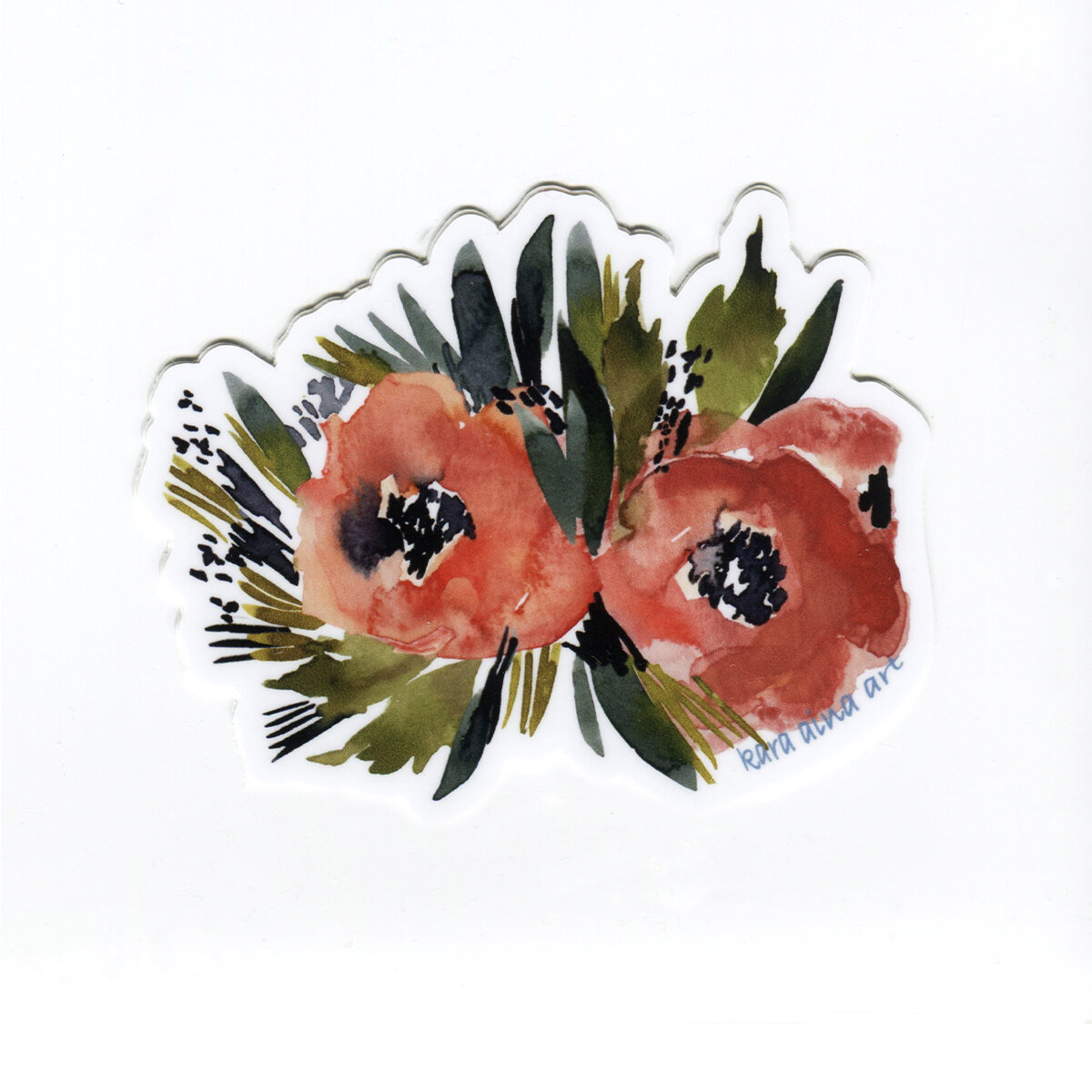 Coral Blooms Sticker