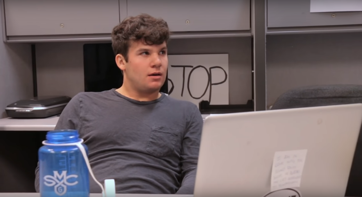 Dan in “Funny Business” Webseries 2018