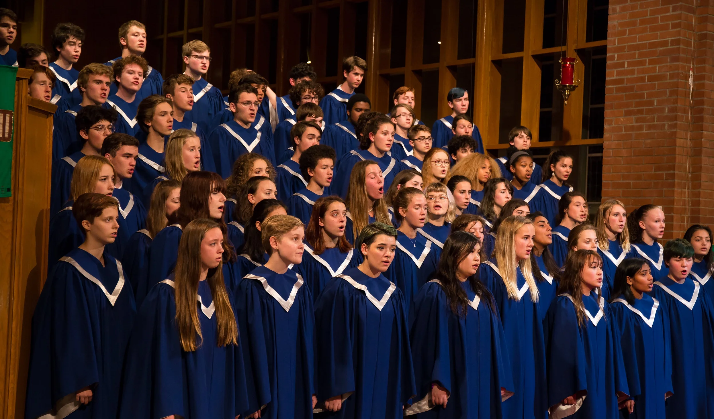 A Cappella at the 2017 Fall Concert.