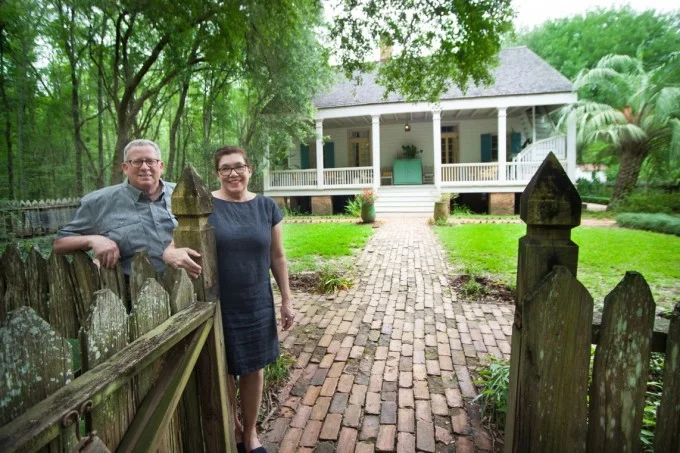 Proprietress Madeleine Cenac and her husband Walt Adams