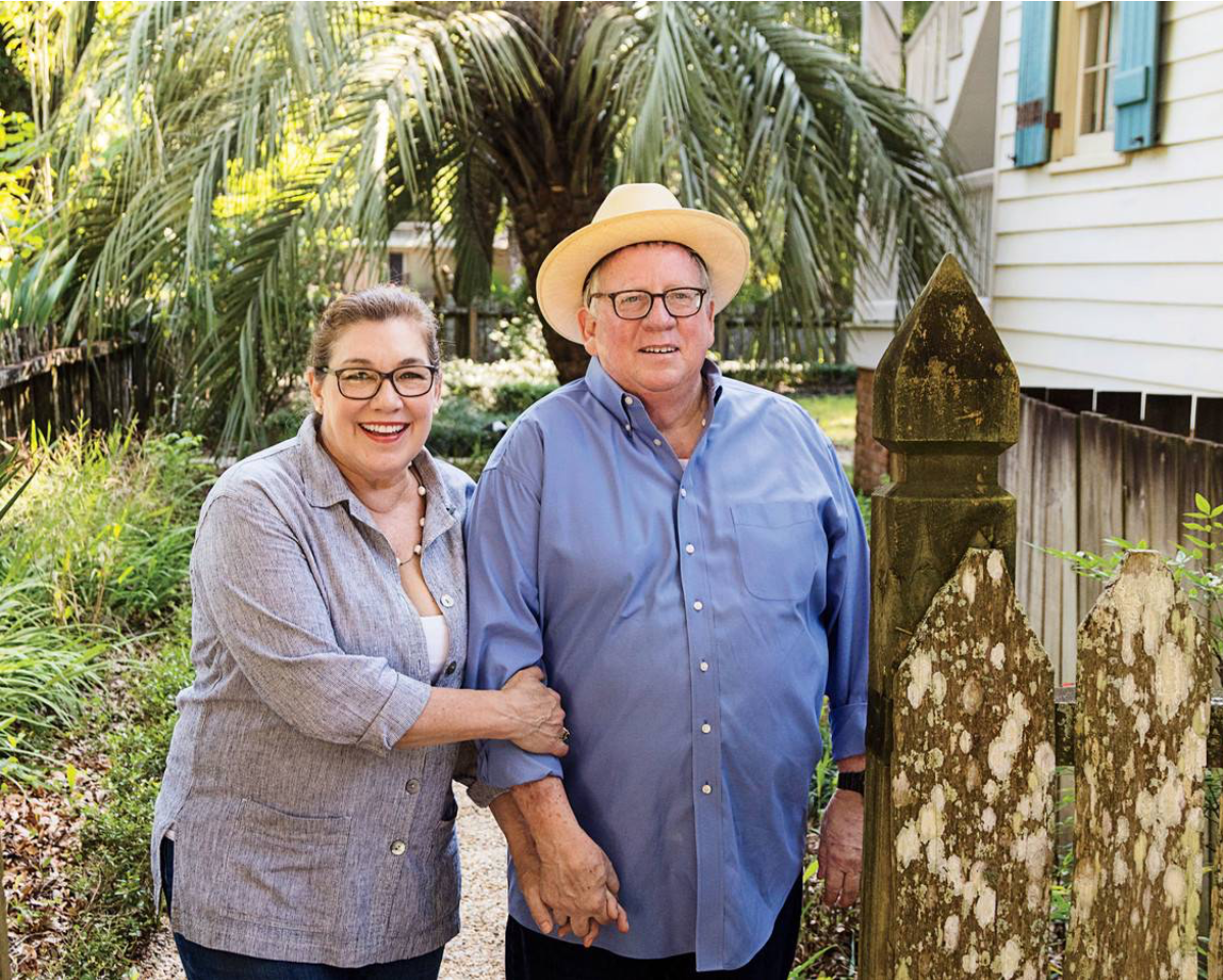 Proprietress Madeleine Cenac and her husband Walt Adams
