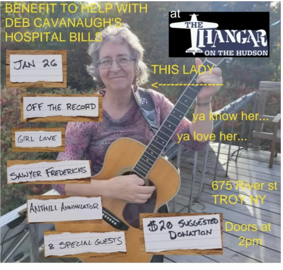 Benefit for Deb Cavanaugh