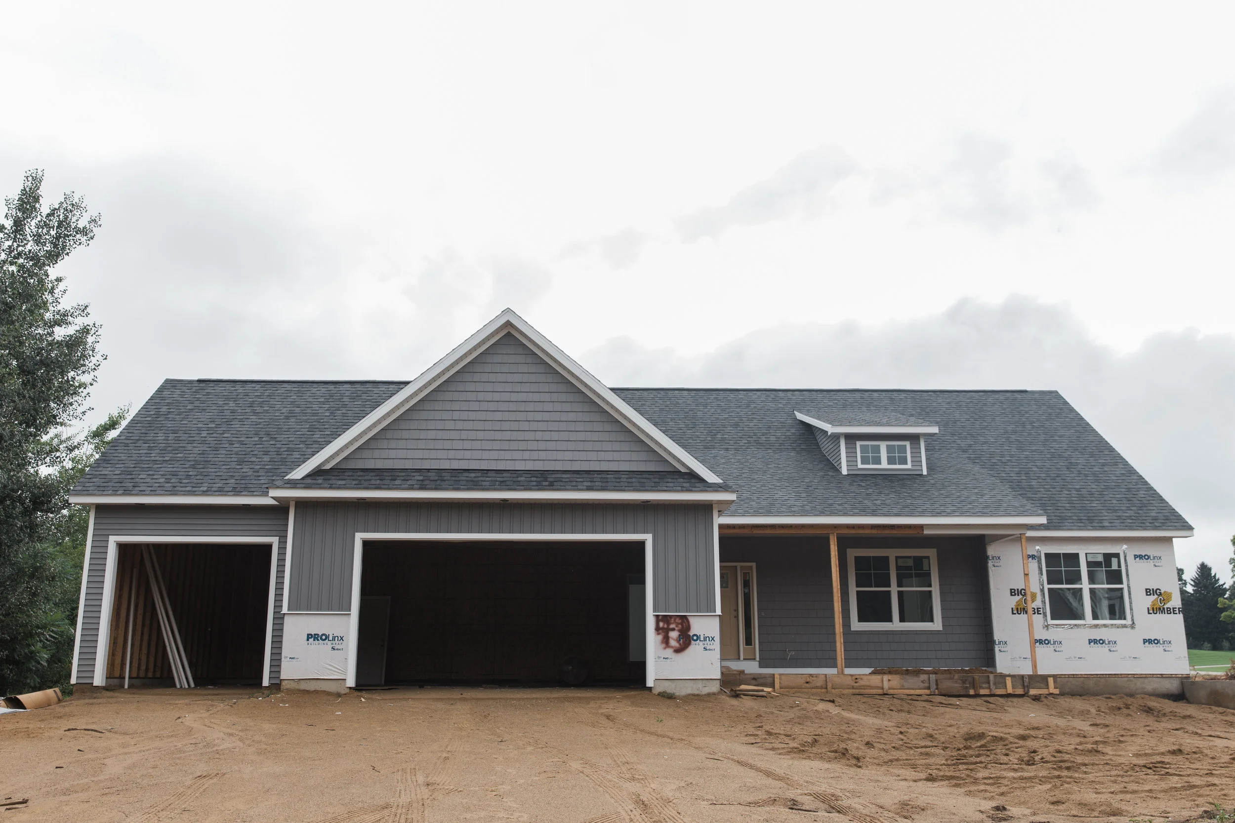 new custom home by Powell Custom Homes